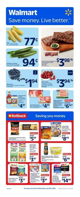 Walmart flyer