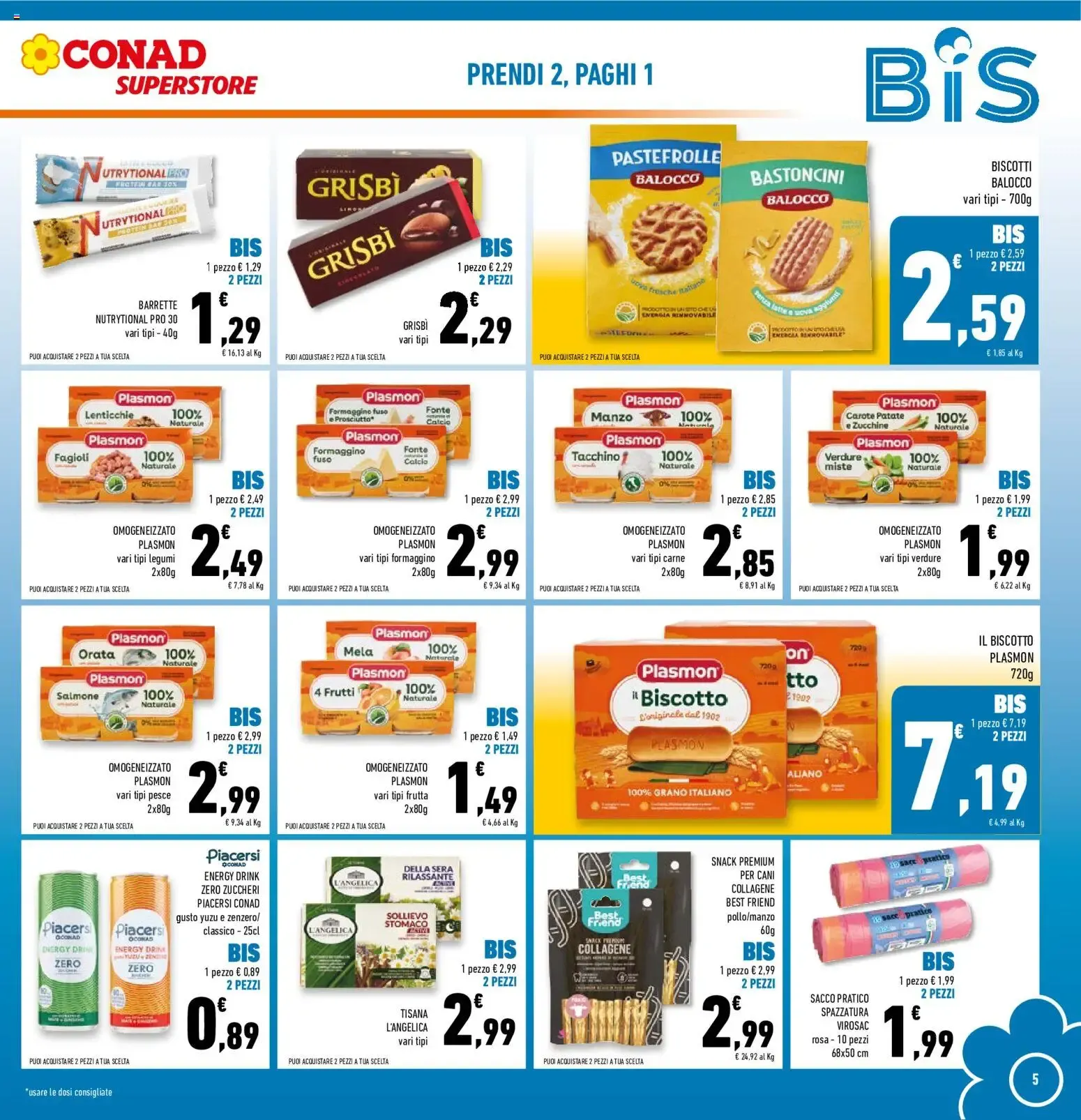 Anteprima volantino Conad dal 07/10/2026 prossima settimana da 7 ottobre a 18 ottobre di 2026 - Pagina del volantino 5