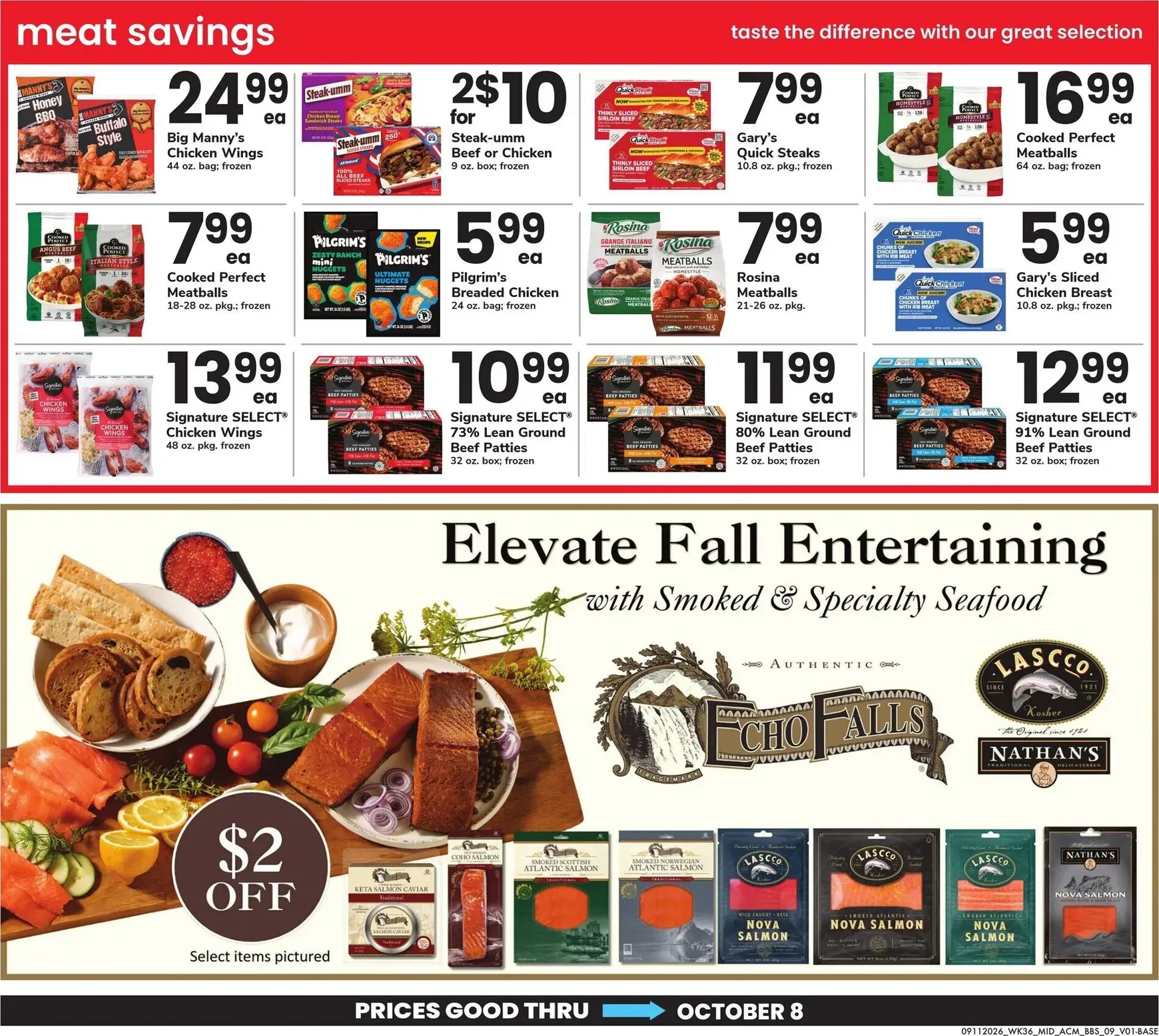Weekly ad Current ACME - Big Book of Savings leaflet valid from Friday 09/11/2026 to Thursday 10/08/2026 from September 11 to October 8 2026 - Page 9
