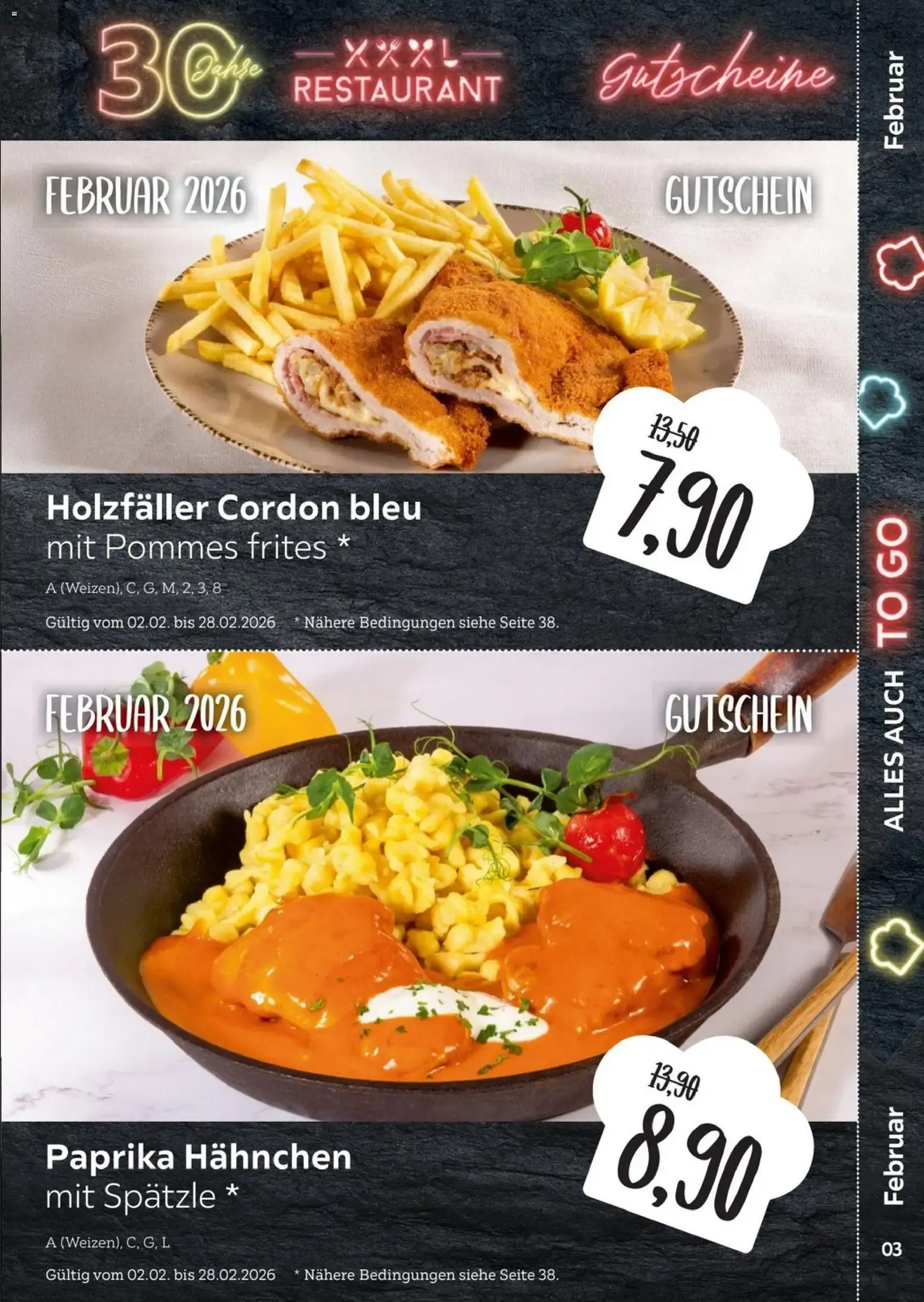XXXL Lutz Restaurantgutscheine (ab 01.02.2026) zum Blättern von 1. Februar bis 31. Juli 2026 - Prospekt seite 3