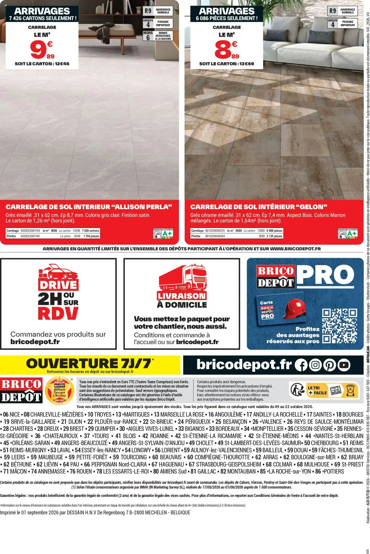 Prix Dépôt Spécial Chauffage Isolation du 9 octobre au 22 octobre 2026 - Catalogue page 16