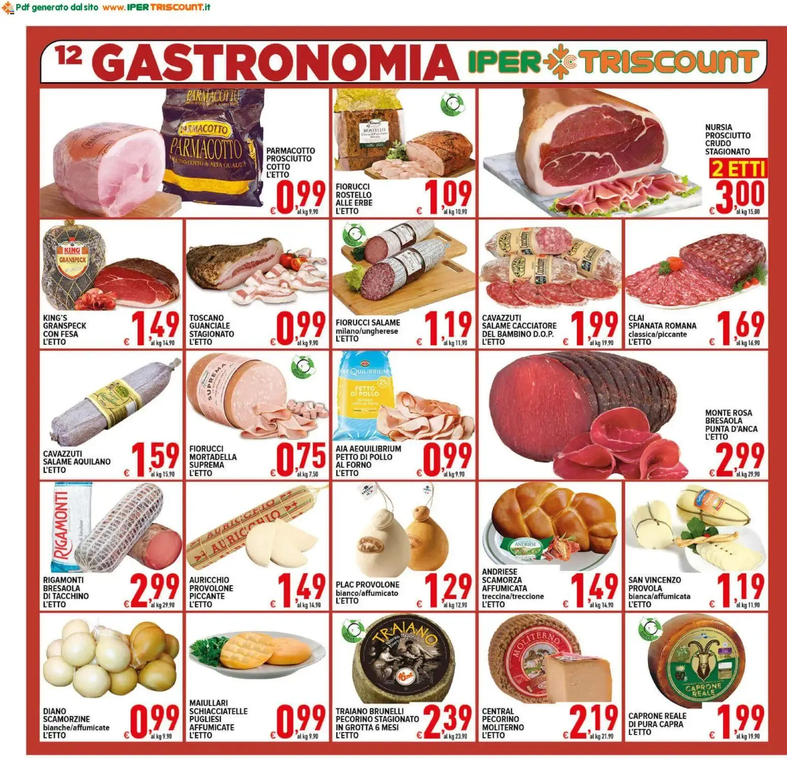 Ipertriscount volantino dal 02/09/2026 - online Offerte da 2 settembre a 10 settembre di 2026 - Pagina del volantino 12