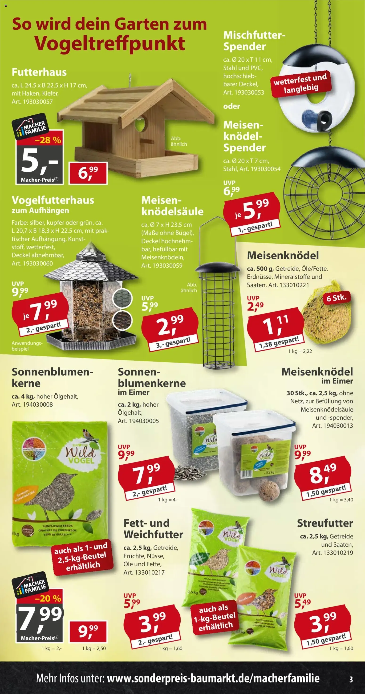 Sonderpreis Baumarkt Prospekt (ab 12.09.2026) zum Blättern von 12. September bis 18. September 2026 - Prospekt seite 3