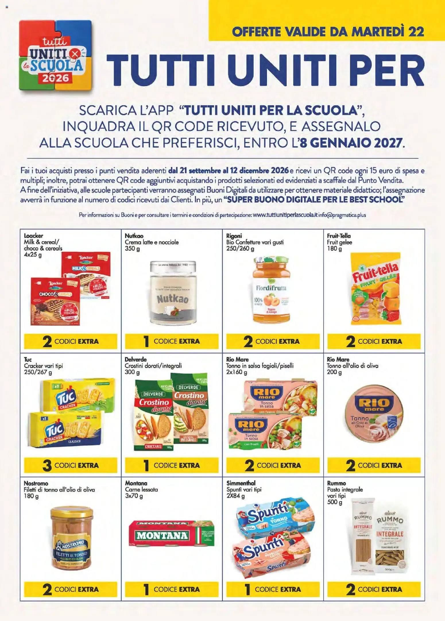 Tutti uniti per la scuola 2026 da 21 settembre a 12 dicembre di 2026 - Pagina del volantino 2