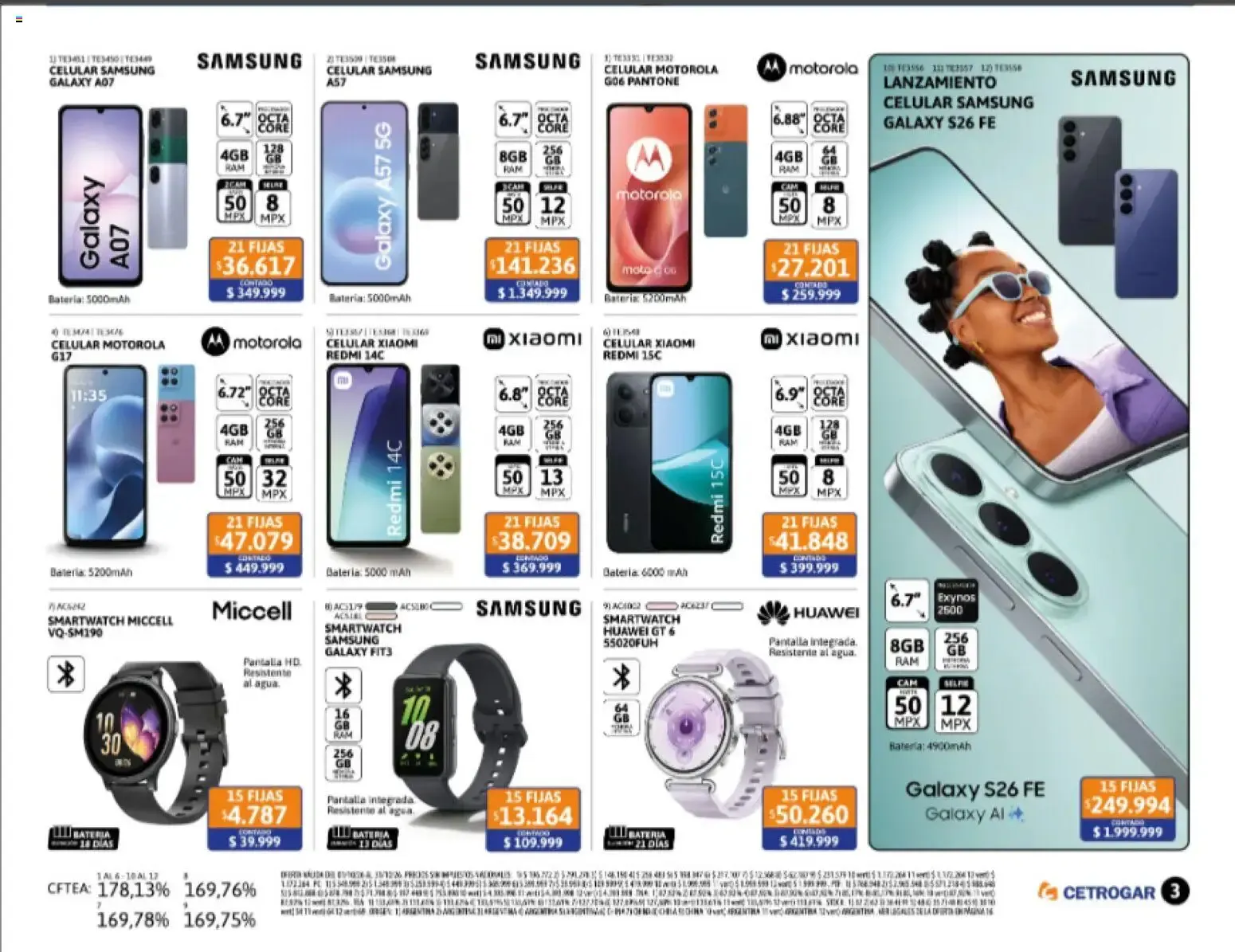 Ofertas de Cetrogar catálogo del 01/10/2026 - 31/10/2026 1 de octubre al 31 de octubre 2026 - Página 3 del catálogo