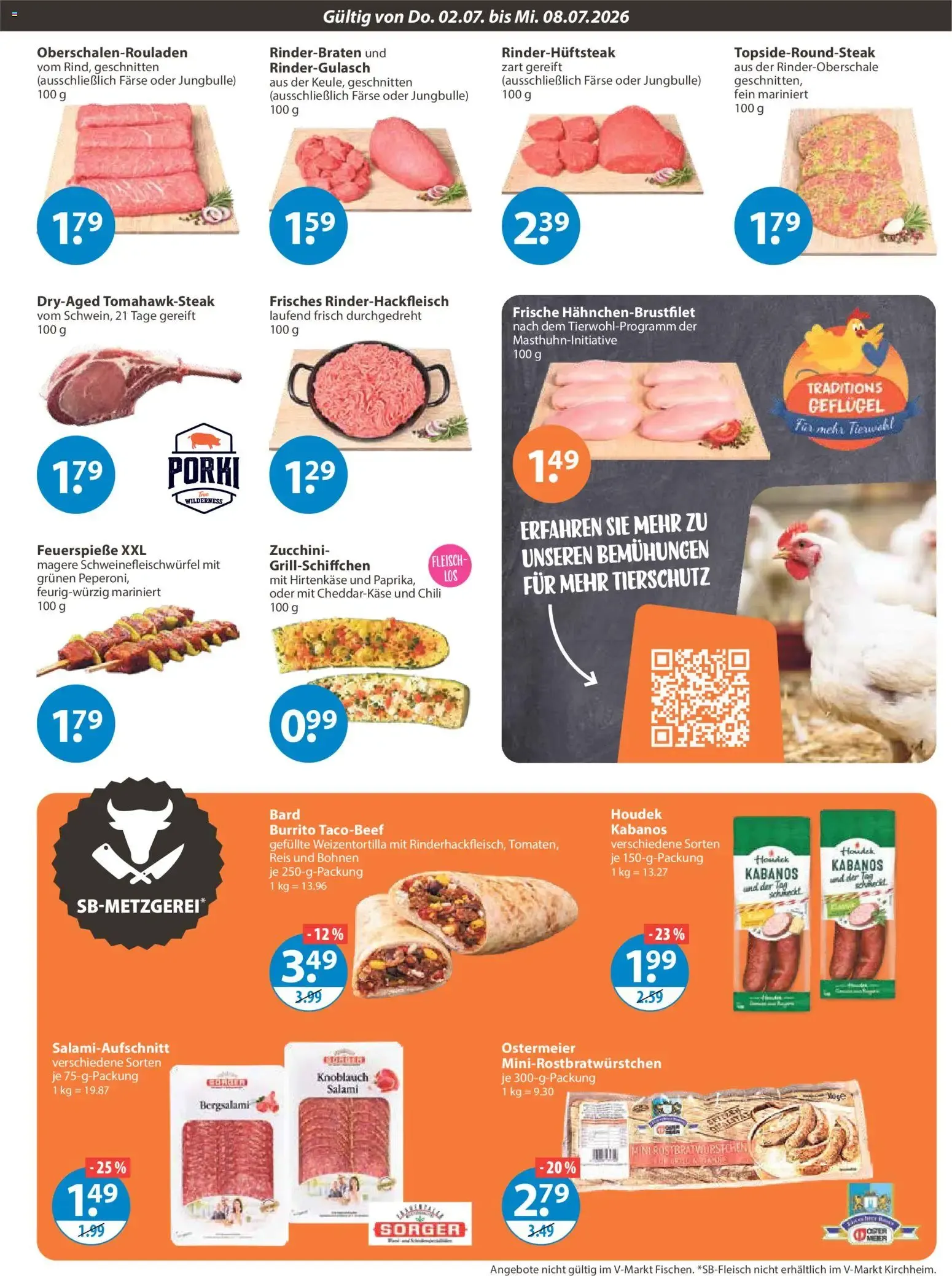V-MARKT Angebote von 2. Juli bis 8. Juli 2026 - Prospekt seite 3