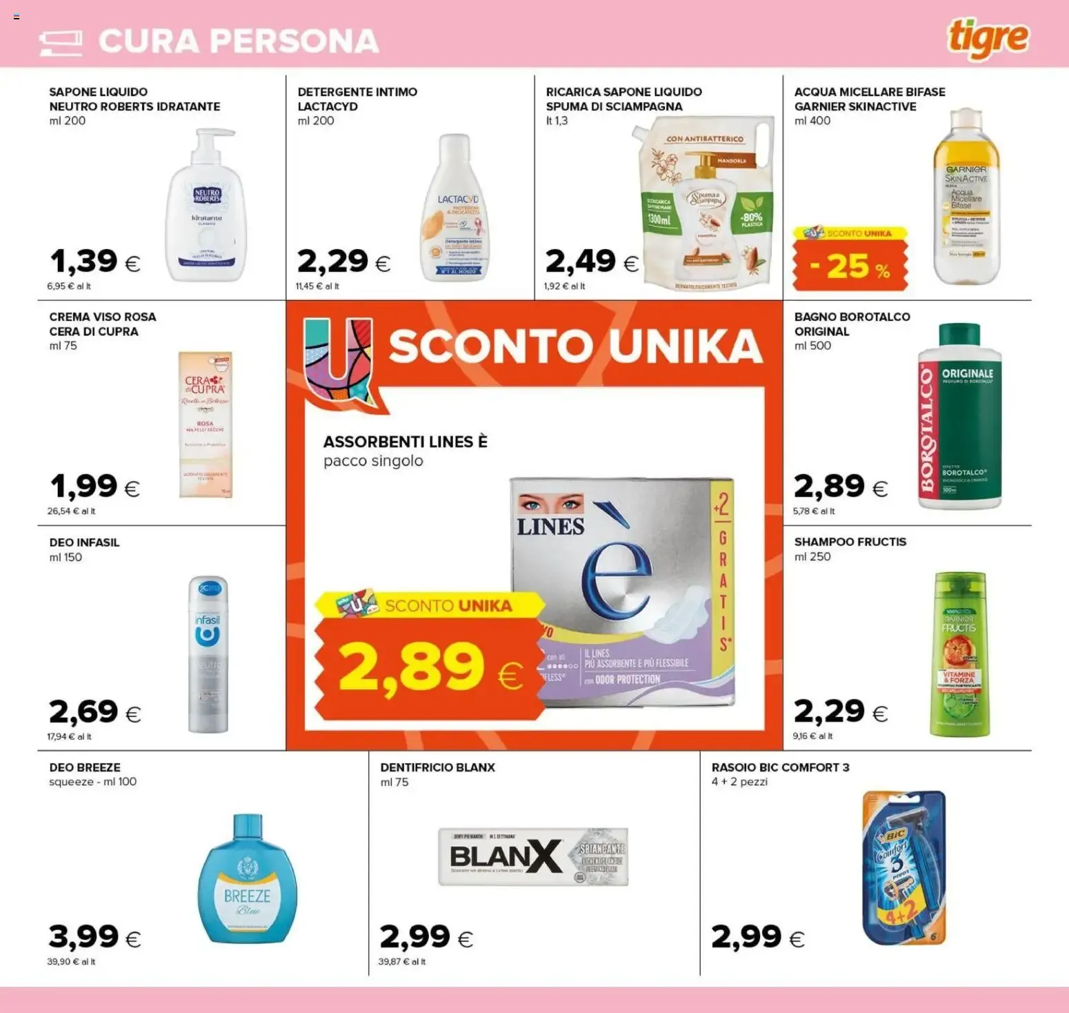 Tigre Sotto Prezzo da 2 settembre a 13 settembre di 2026 - Pagina del volantino 19