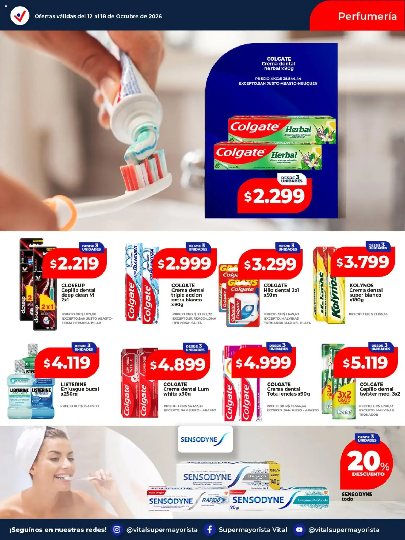 Ofertas de VITAL SUPERMAYORISTA EL MAYORISTA DE TU AHORRO 12 de octubre al 18 de octubre 2026 - Página 4 del catálogo