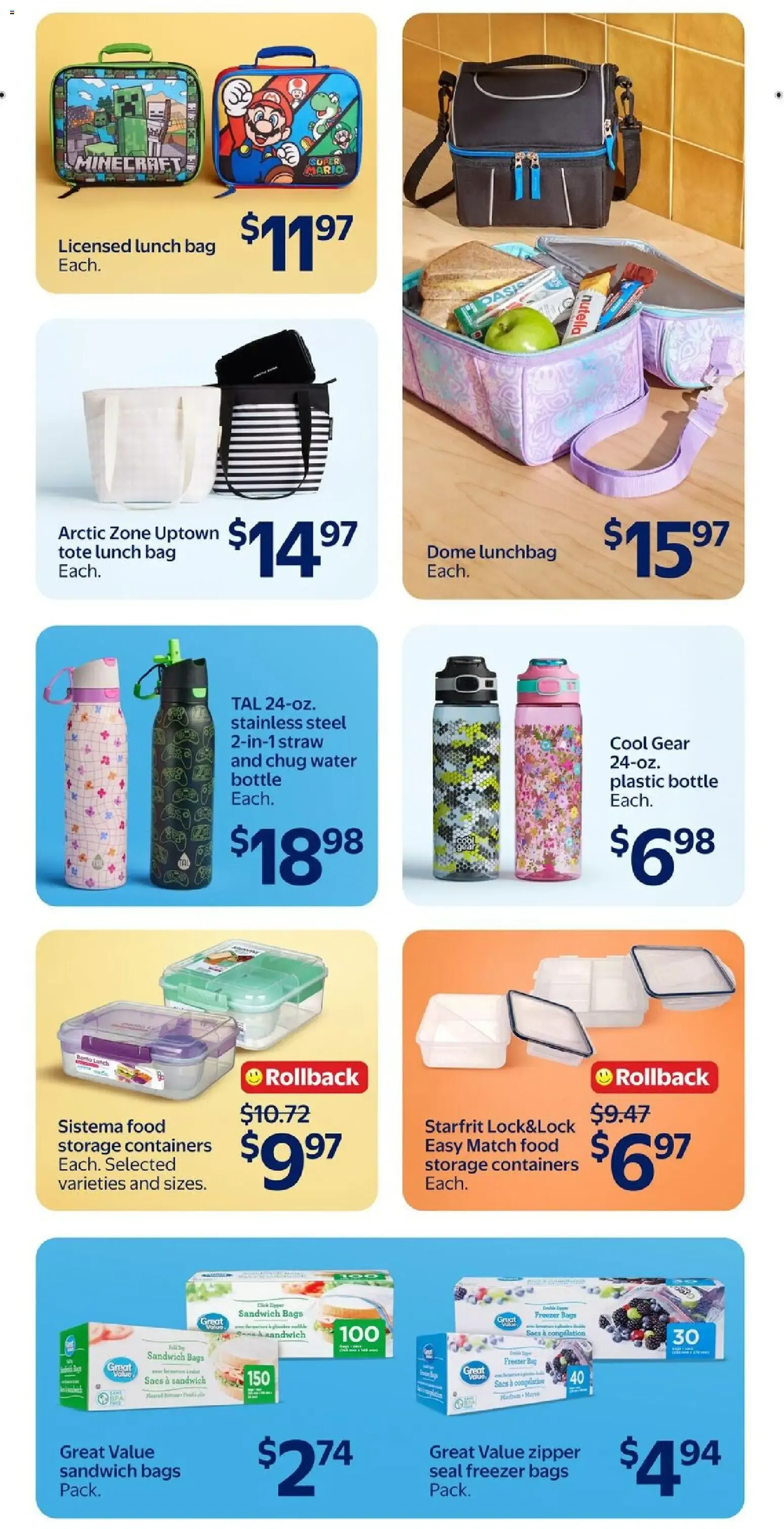 Walmart weekly flyer from Aug 13, 2026 > weekly specials & deals from August 13 to August 19 2026 - flyer page 22