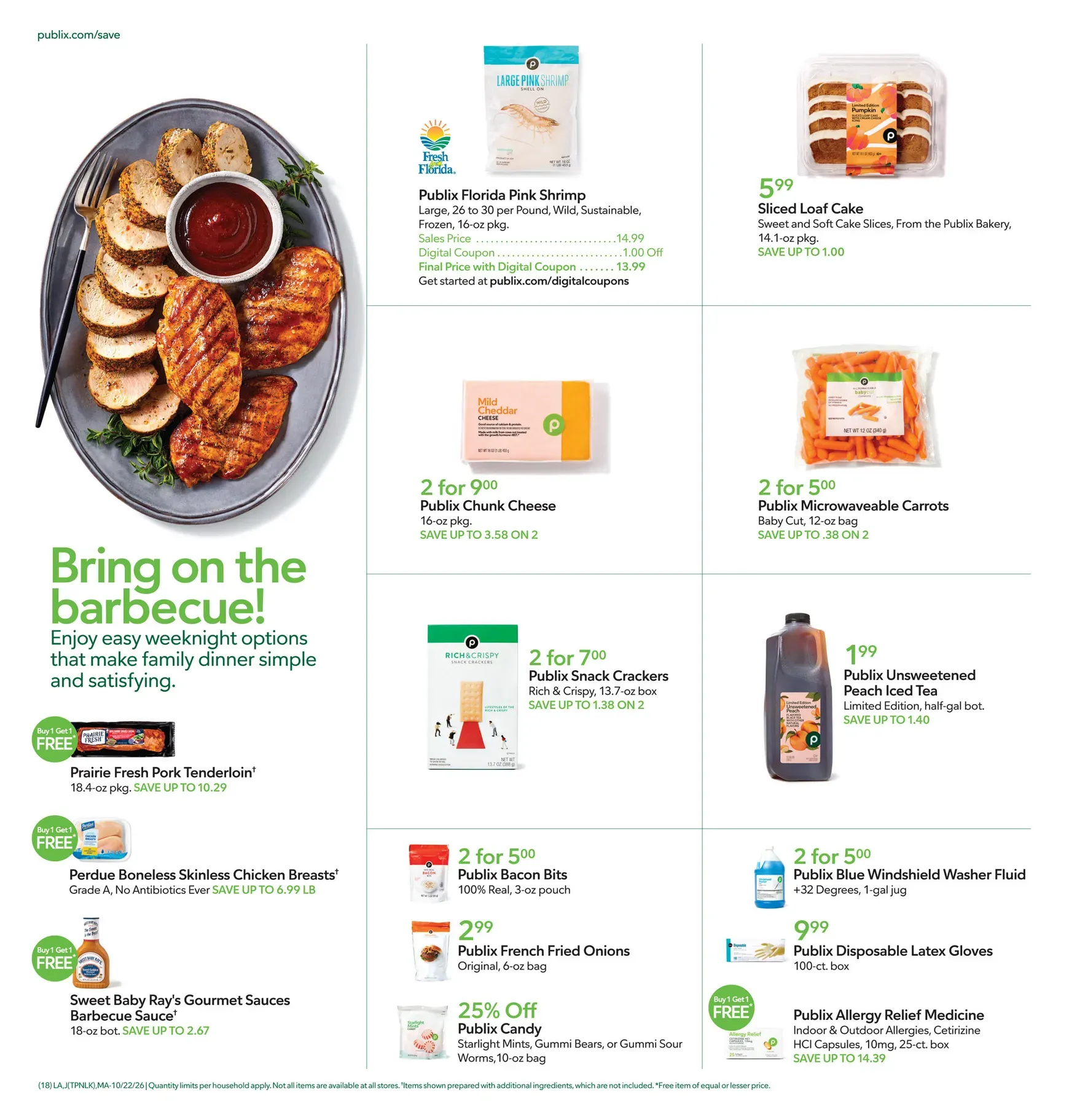 Weekly promotion Future Publix flyer valid from Thursday 10/22/2026 to Wednesday 10/28/2026 spanning from October 22 to October 28 2026 - Page 18 for Catalogue 365