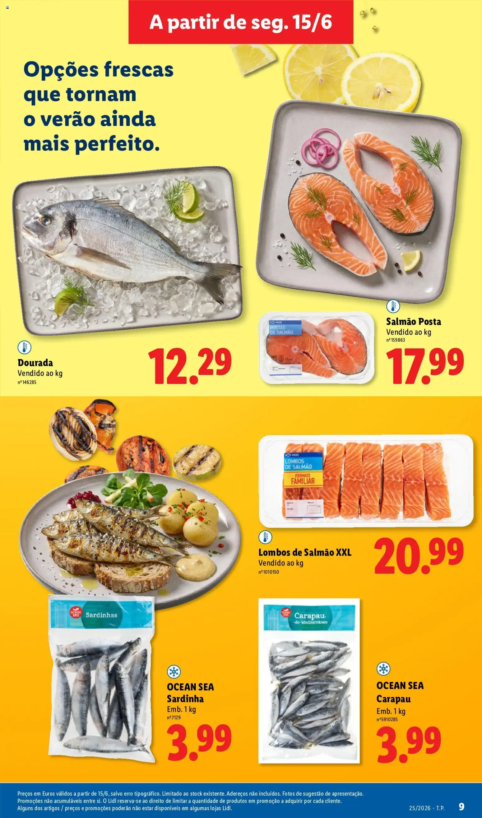 Folheto Olá verão! Descobre sabores e ideias, perfeitos para esta estação. de 15 de junho até 28 de setembro 2026 - Pagina 9