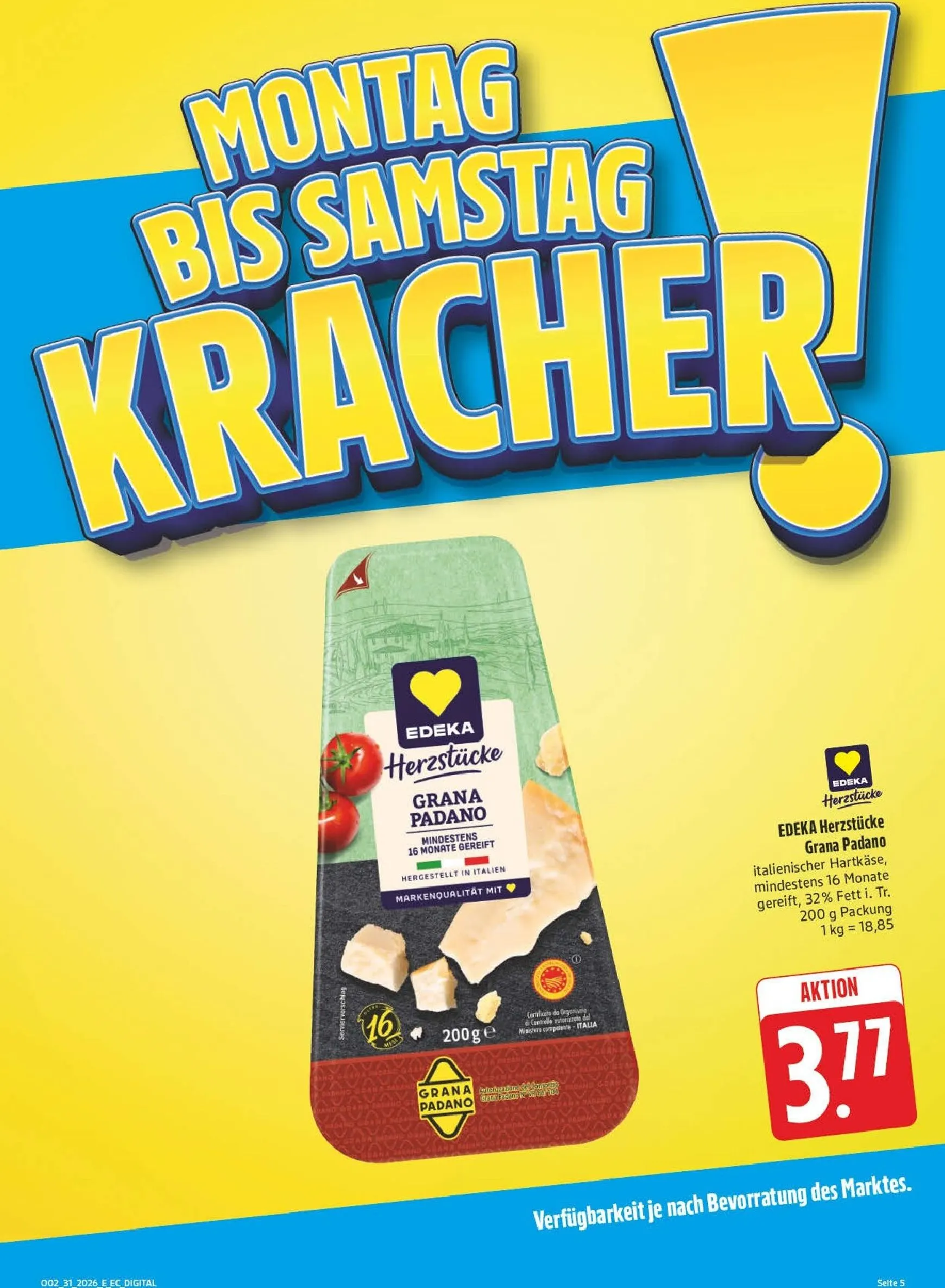 Edeka - Potrzebski Prospekt – von Montag 27.07.2026 bis Samstag 01.08.2026 von 27. Juli bis 1. August 2026 - Prospekt seite 5