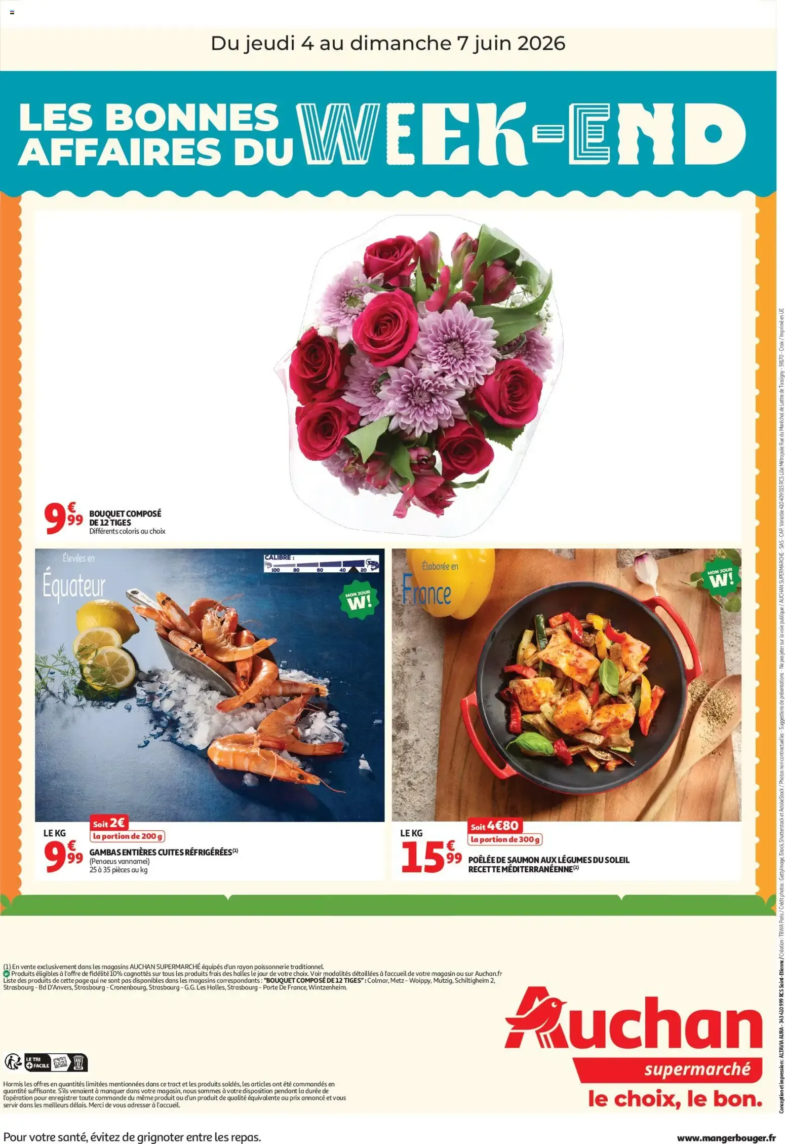 Auchan les bons plans du week-end dans votre super à partir du 04/06/2026 - promo en ligne du 4 juin au 7 juin 2026 - Catalogue page 2