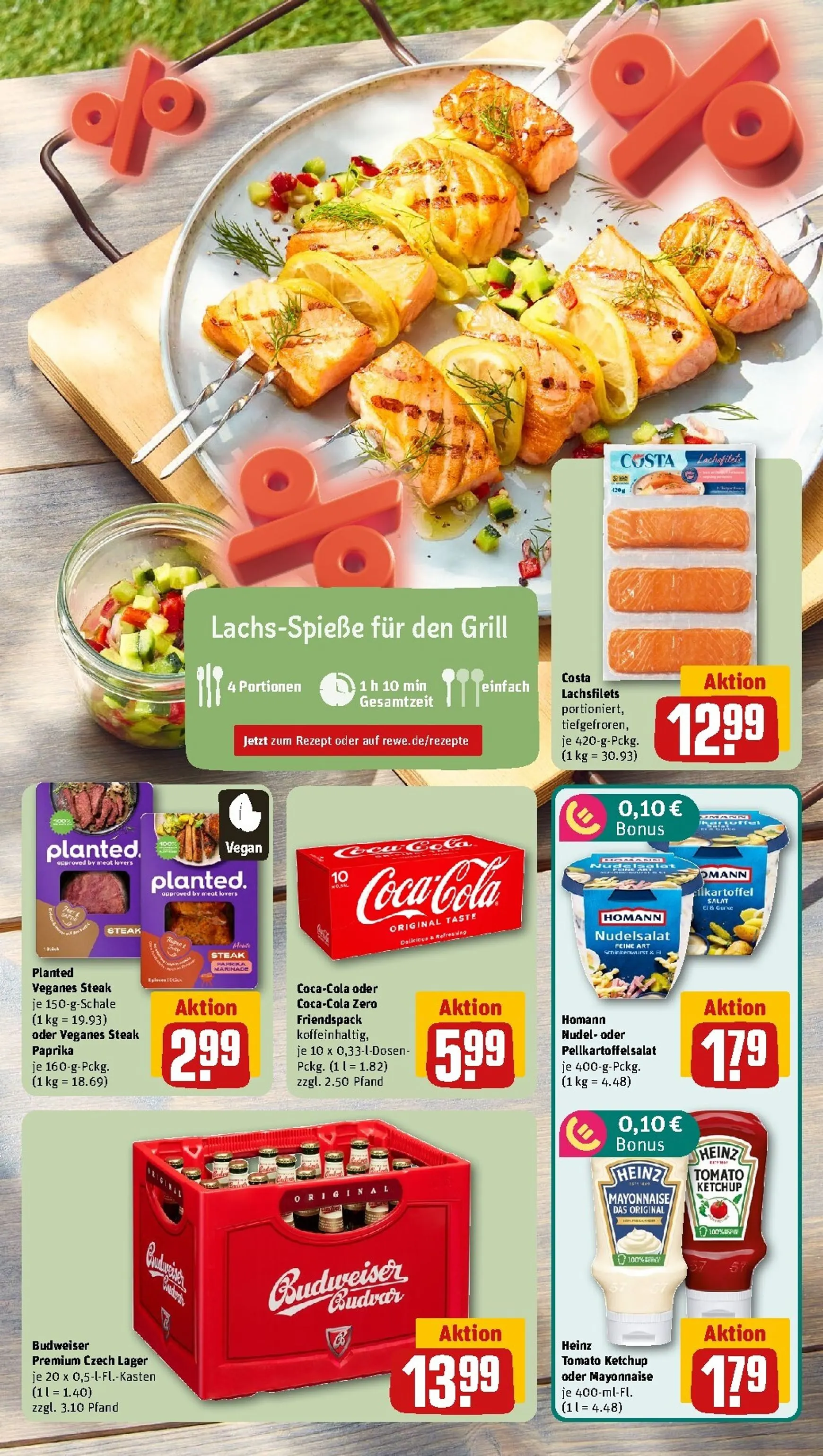 REWE Arina Fester Dein Markt: Mehr Grillen. Mehr sparen. von 3. August bis 9. August 2026 - Prospekt seite 5