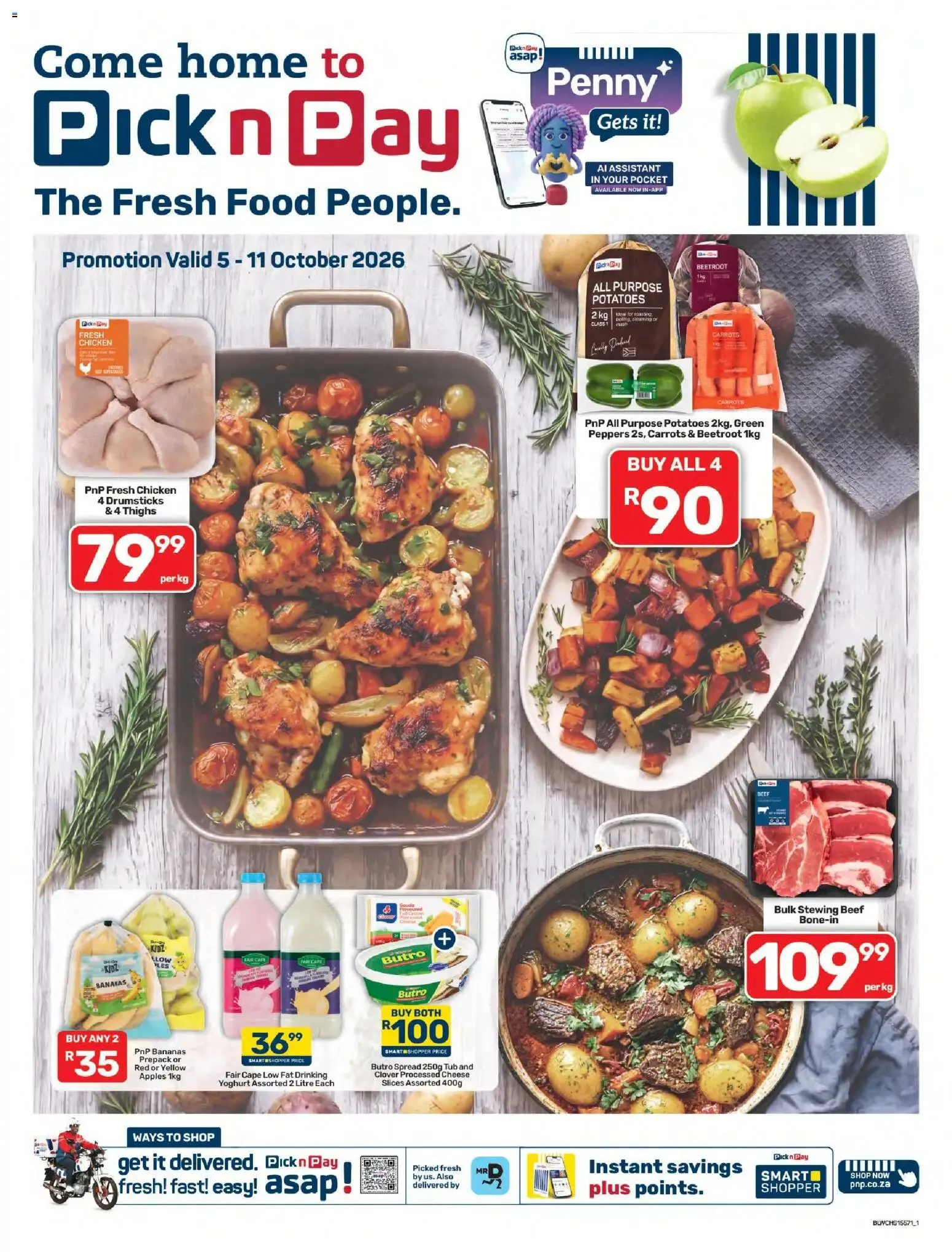 Pick n Pay Western Cape - Specials (05/10/2026 - 11/10/2026) Online from 5 October to 11 October 2026 - Catalogue Page 1
