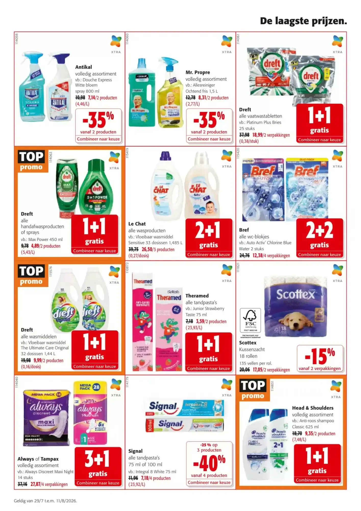 Colruyt - Alle acties van 29 juli tot 11 augustus 2026 - folder pagina 12
