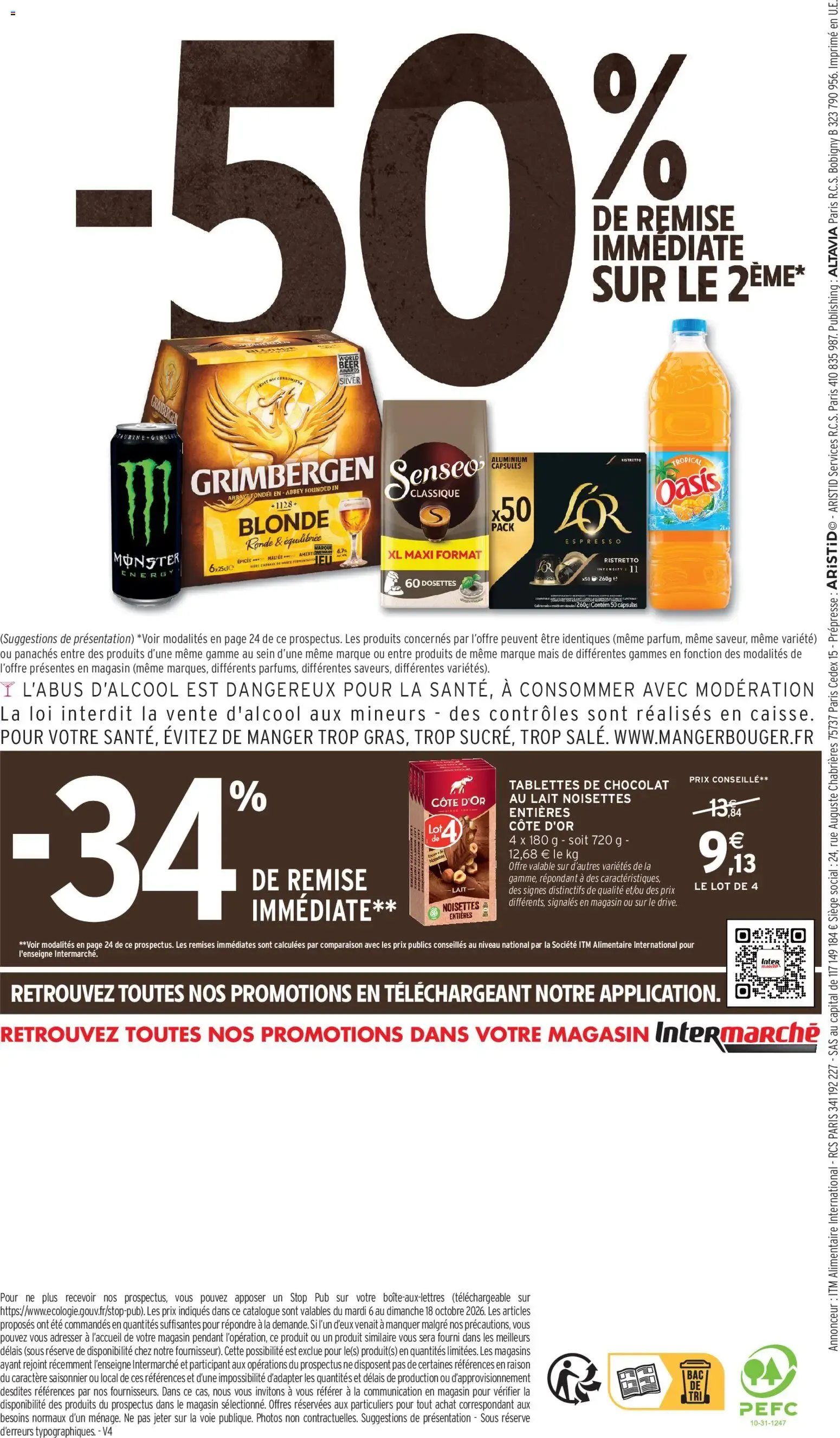 Anniversaire Intermarché HYPER du 6 octobre au 18 octobre 2026 - Catalogue page 52
