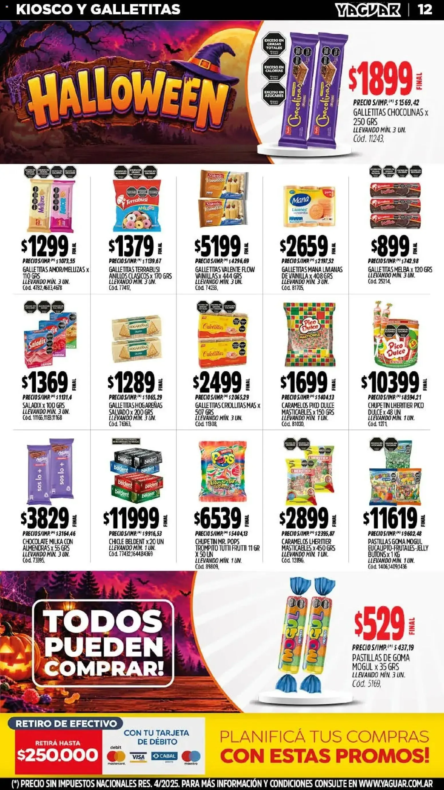 Ofertas de Mayorista Yaguar - El Cumple del Año 38 26 de octubre al 31 de octubre 2026 - Página 12 del catálogo