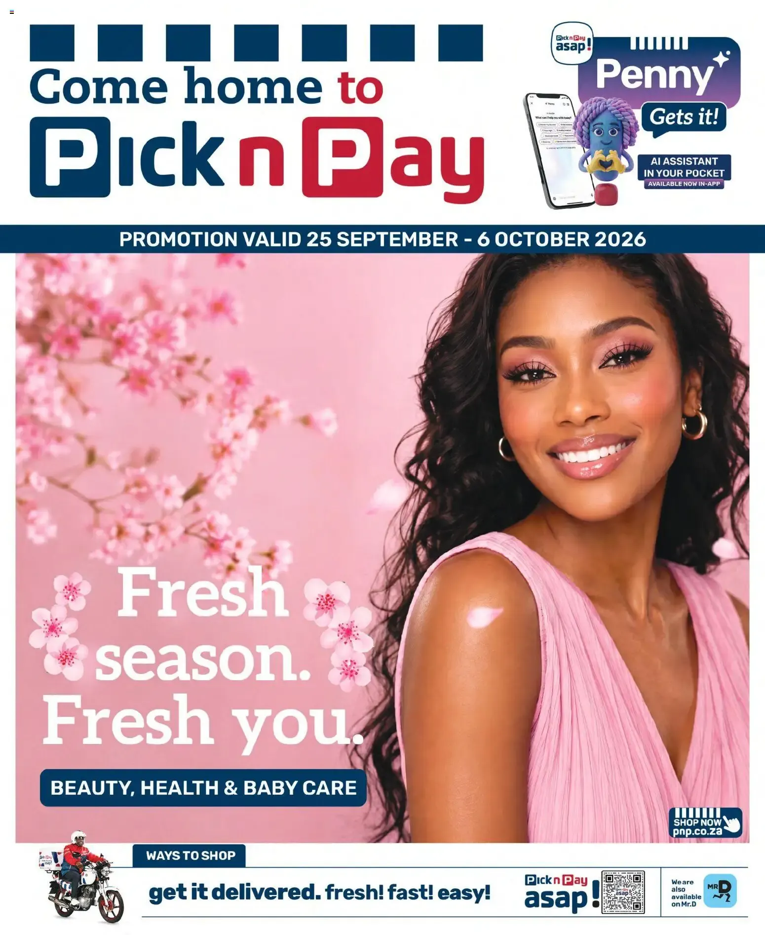 Pick n Pay Health & Beauty Specials (25/09/2026 - 06/10/2026) Online from 25 September to 6 October 2026 - Catalogue Page 1