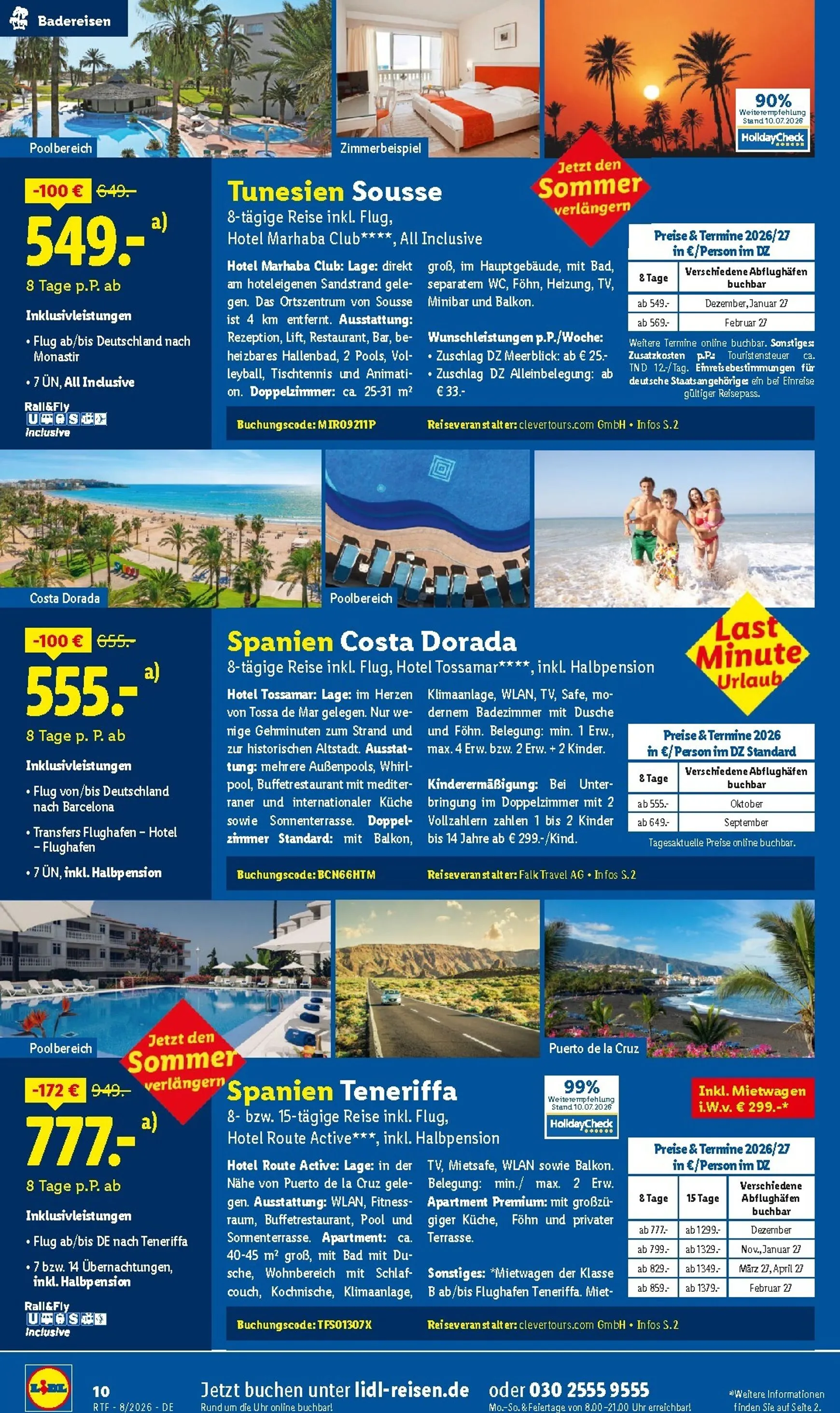 Lidl Kultur erleben & Sonne tanken von 12. August bis 15. September 2026 - Prospekt seite 10