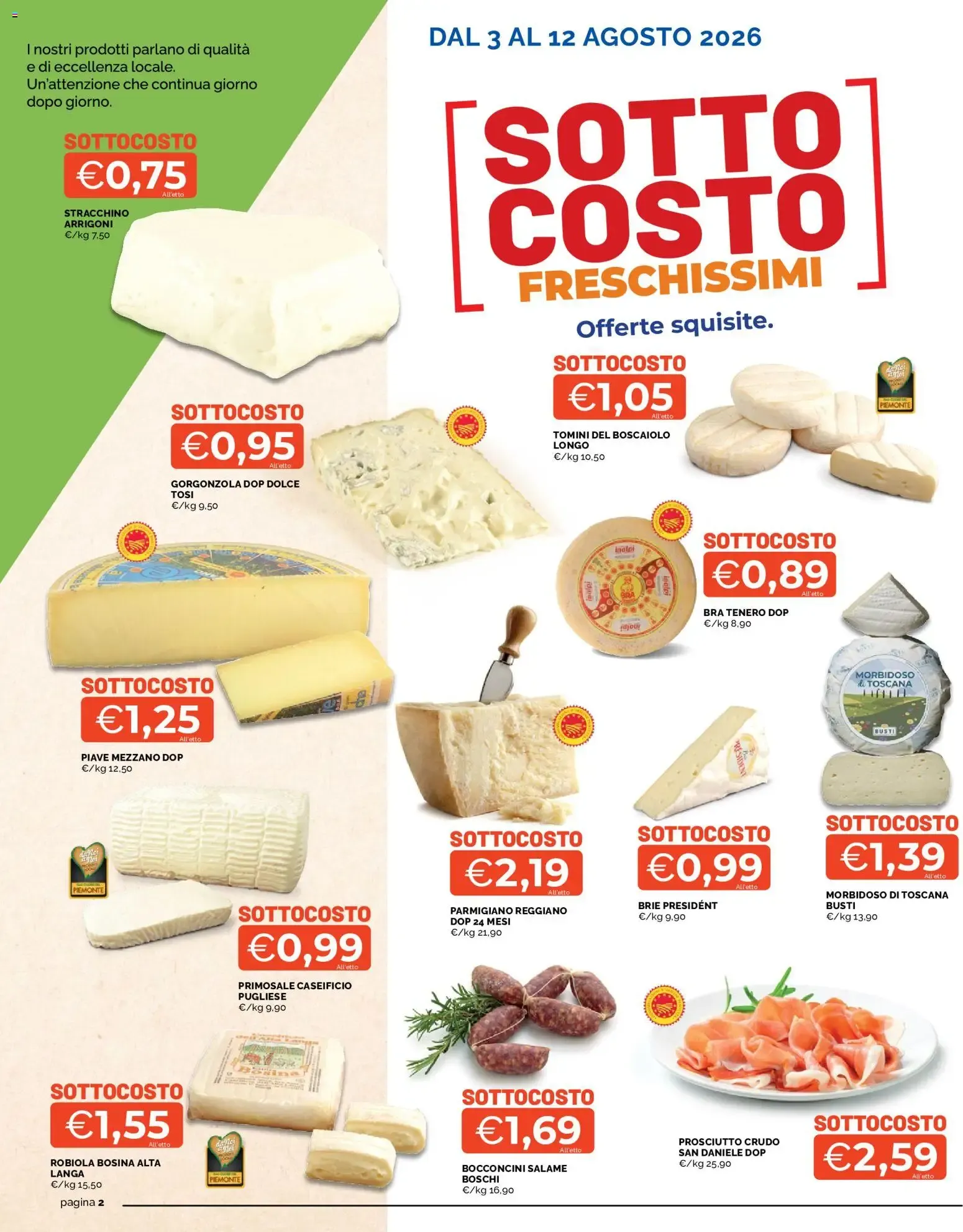 Mercatò volantino dal 03/08/2026 - online Offerte da 3 agosto a 12 agosto di 2026 - Pagina del volantino 2