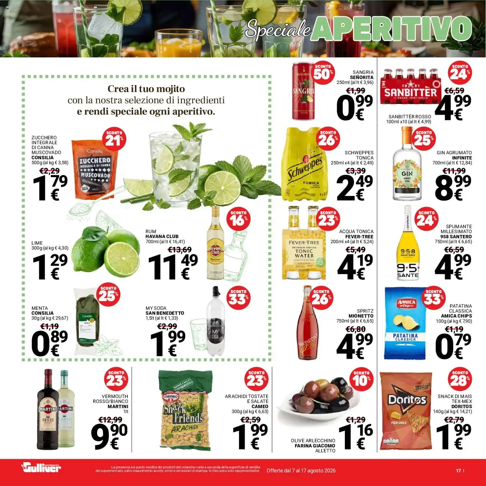 Nuovo Gulliver volantino dal 07/08/2026 > offerte anteprima 🛍️ da 7 agosto a 17 agosto di 2026 - Pagina del volantino 17