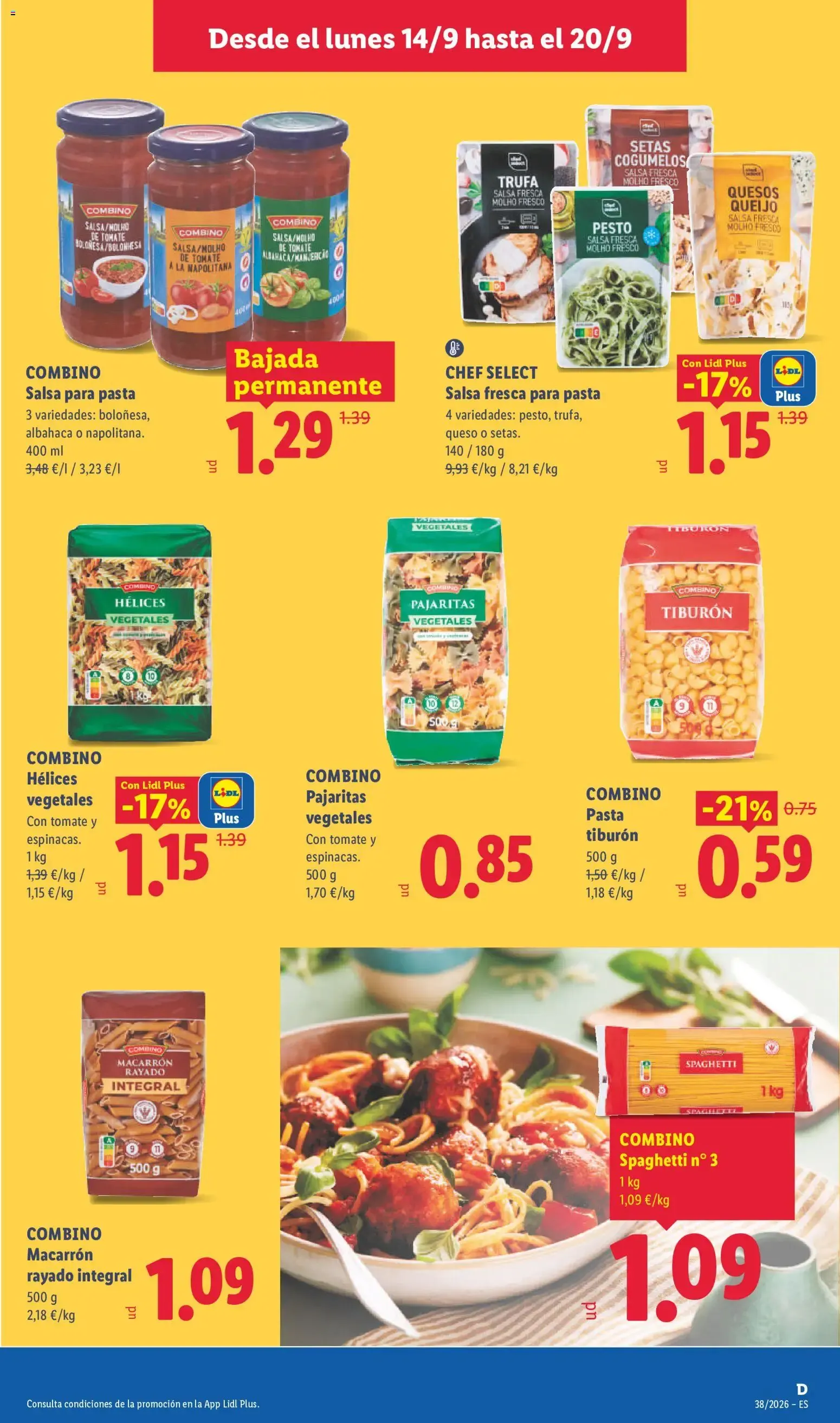 Catálogo de Lidl: Elige el N°1 en calidad-precio 14 de septiembre al 20 de septiembre 2026 - Página 17