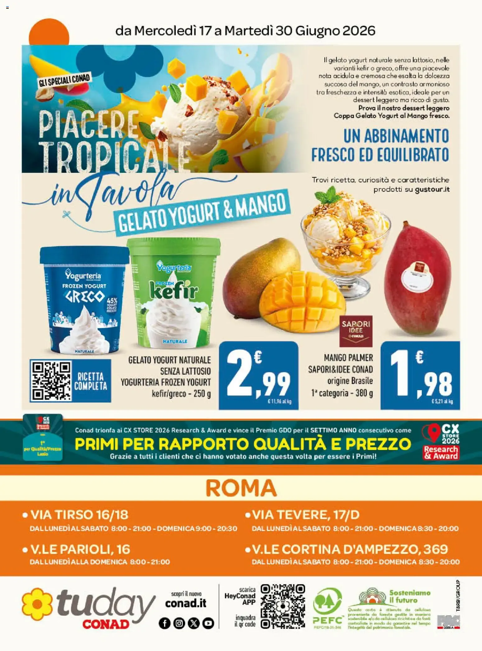 tuday CONAD - Gusto Italiano in Tavola da 17 giugno a 30 giugno di 2026 - Pagina del volantino 16