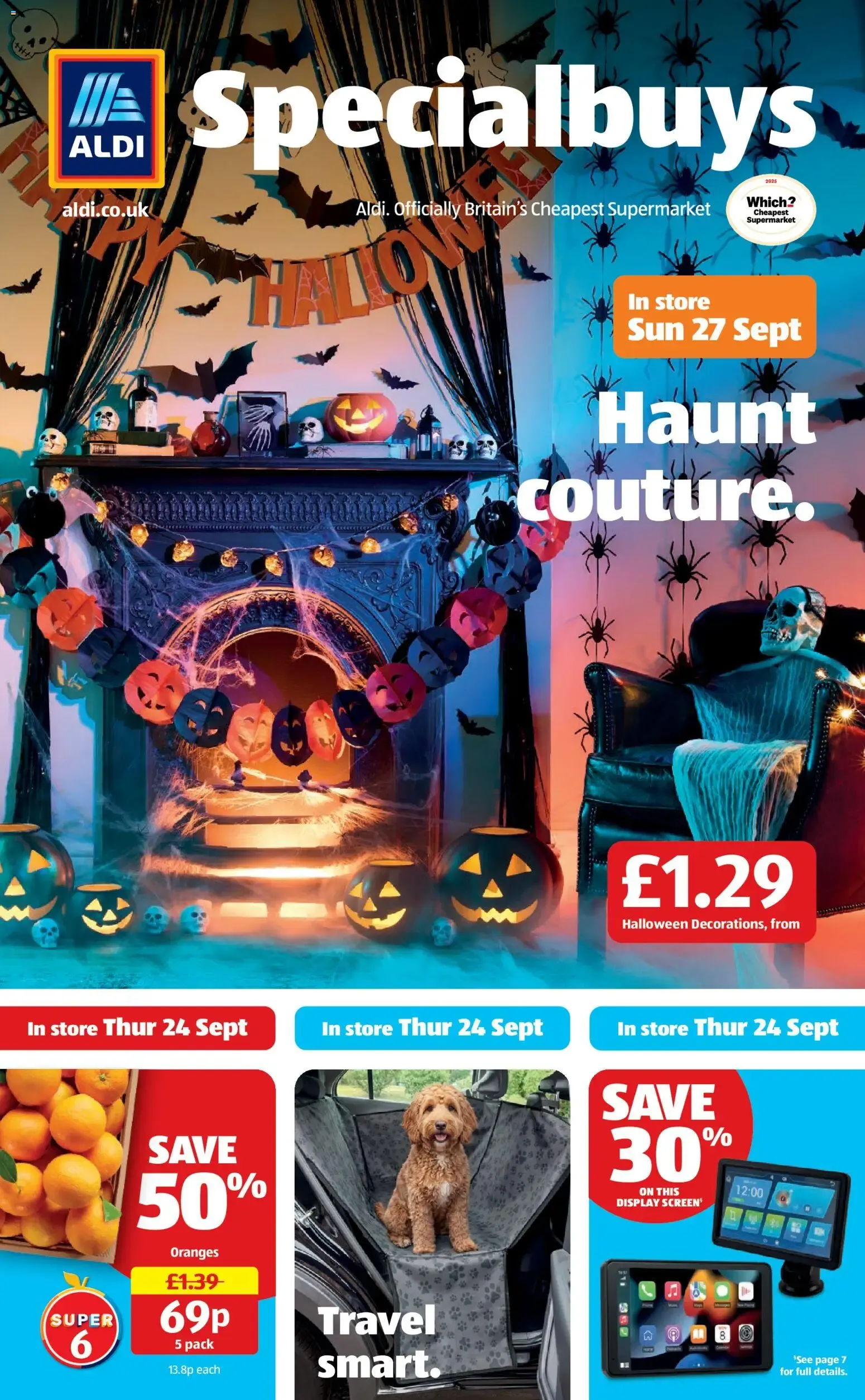ALDI Specialbuys from 24 September to 30 September 2026 - Catalogue Page 1