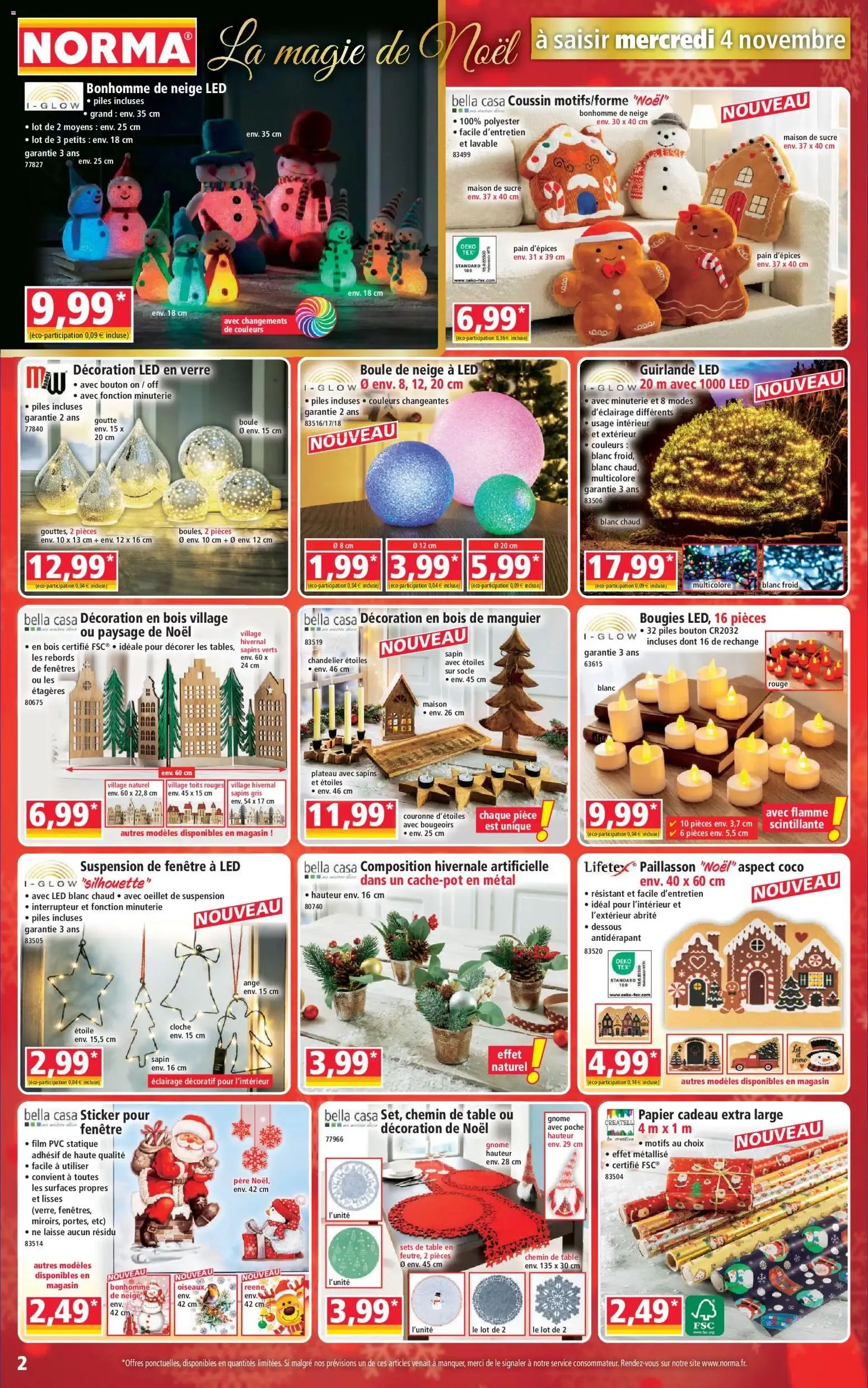 Norma catalogue à partir du 04/11/2026 - promo en ligne du 4 novembre au 10 novembre 2026 - Catalogue page 2