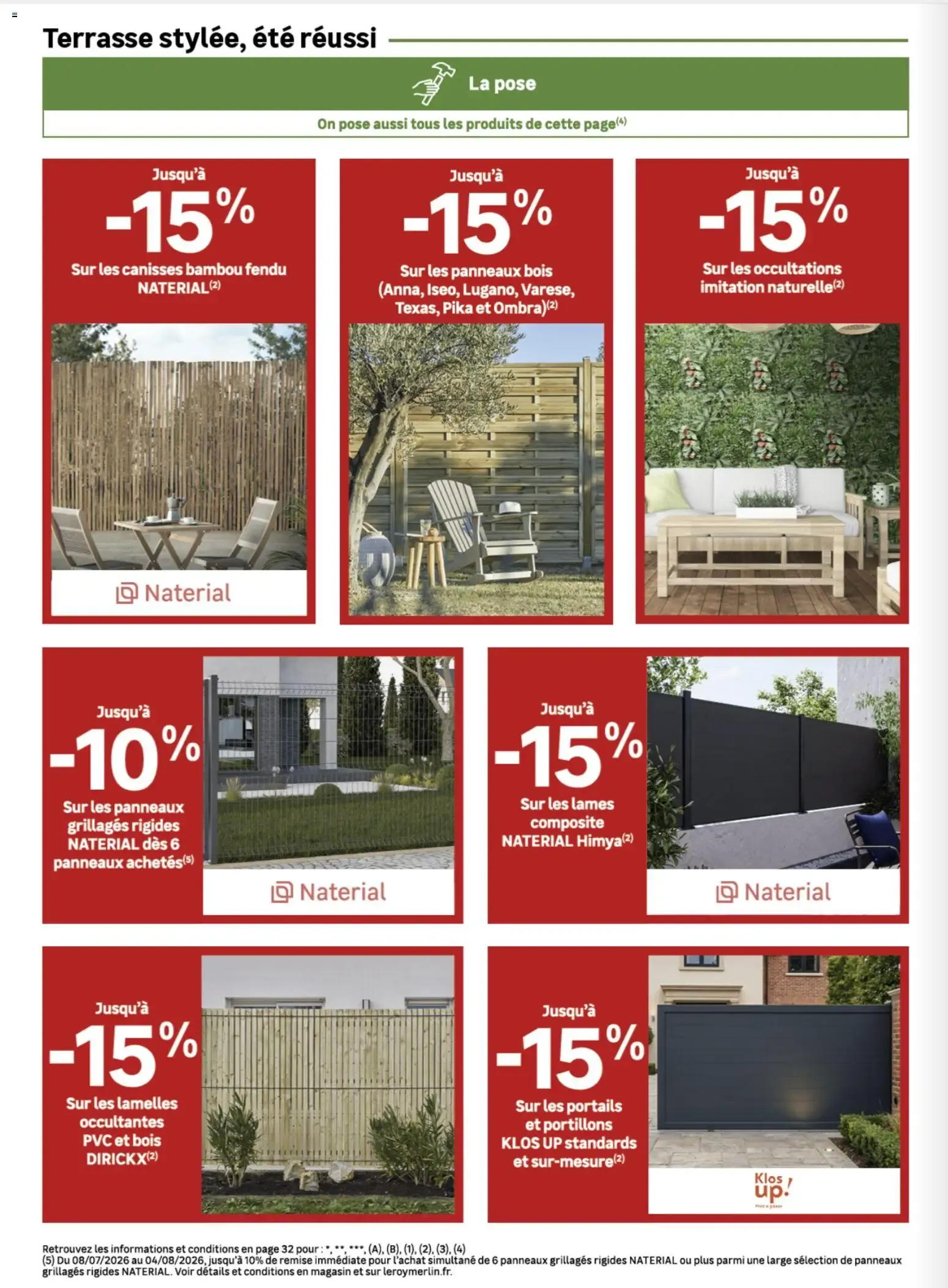 L'ÉTÉ DES PROJETS du 8 juillet au 4 août 2026 - Catalogue page 4