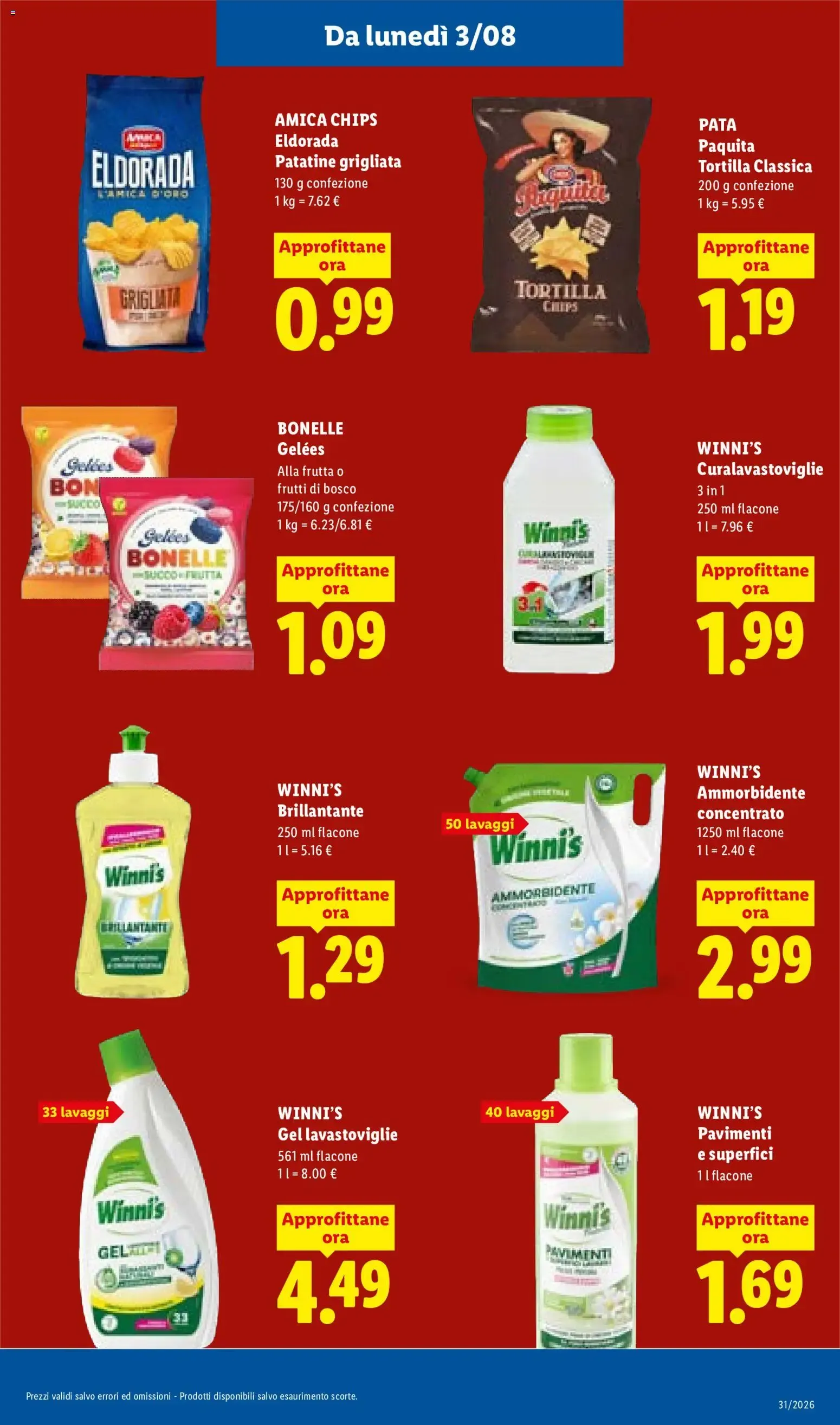 LIDL: L'estate del risparmio da 30 luglio a 5 agosto di 2026 - Pagina del volantino 45