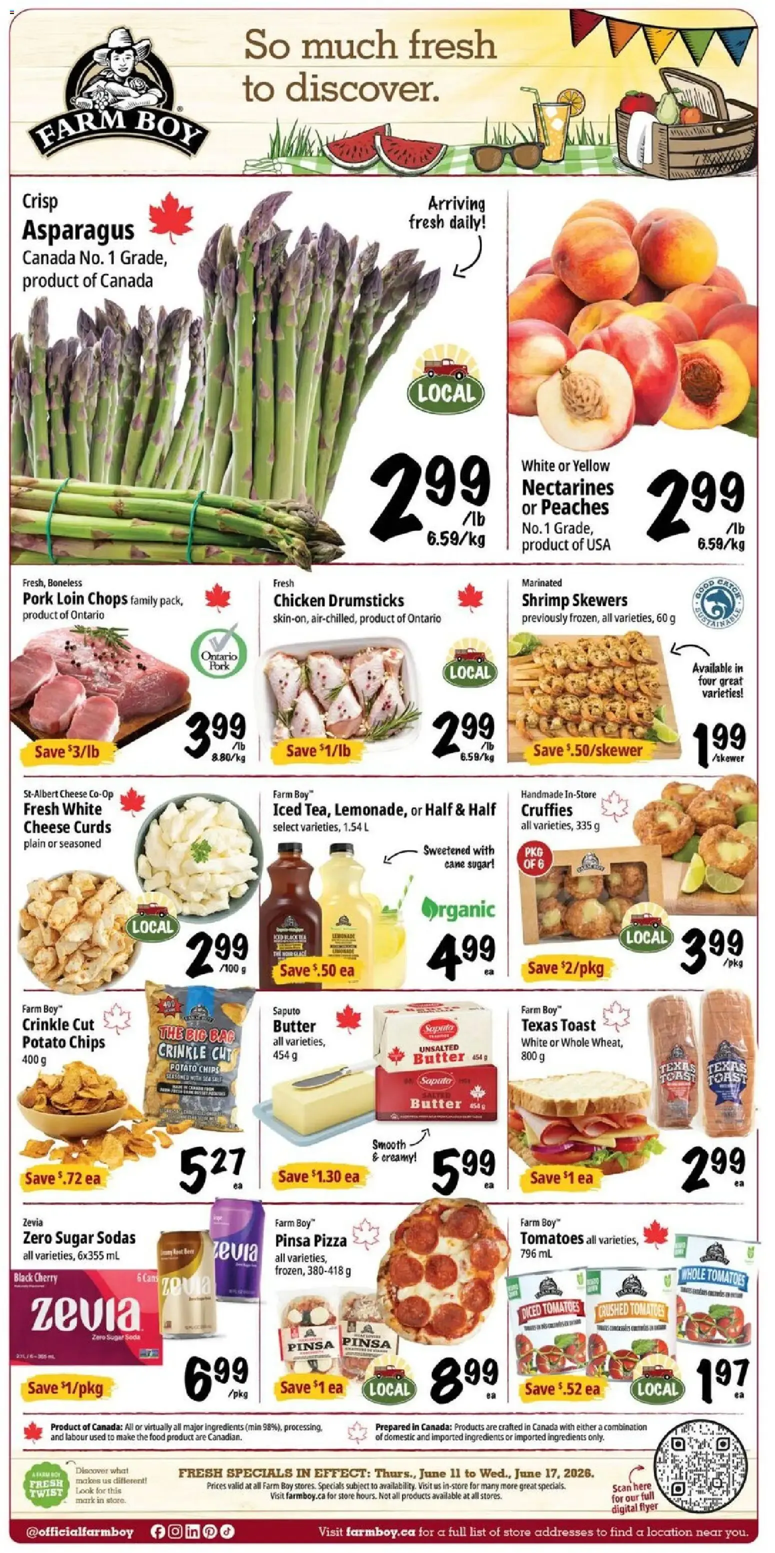 Farm Boy weekly flyer / circulaire from Jun 11, 2026 > weekly specials & deals