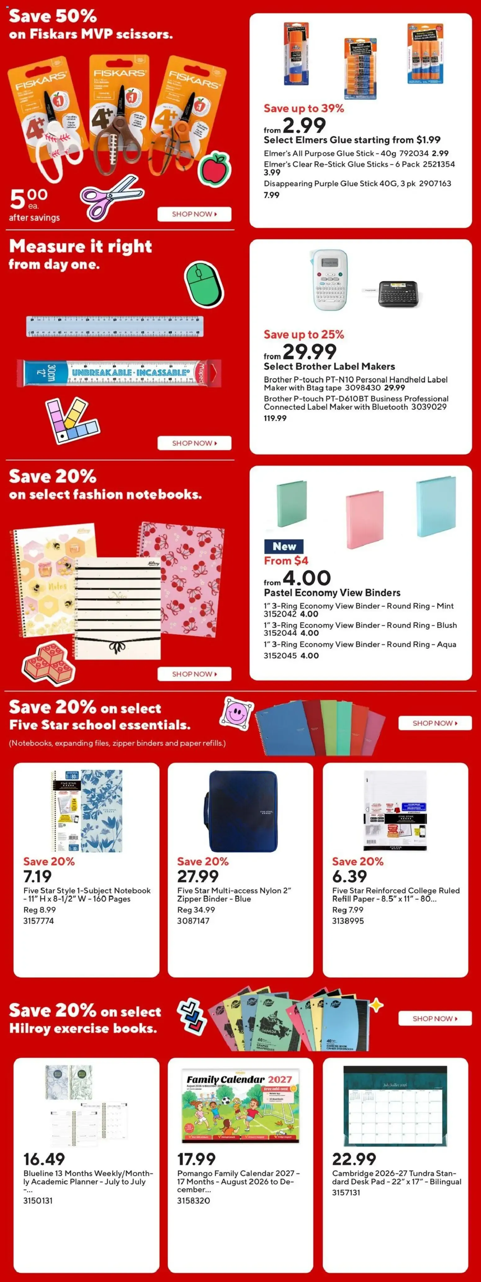 Staples Back to School Flyer from July 27 to July 30 2026 - flyer page 7