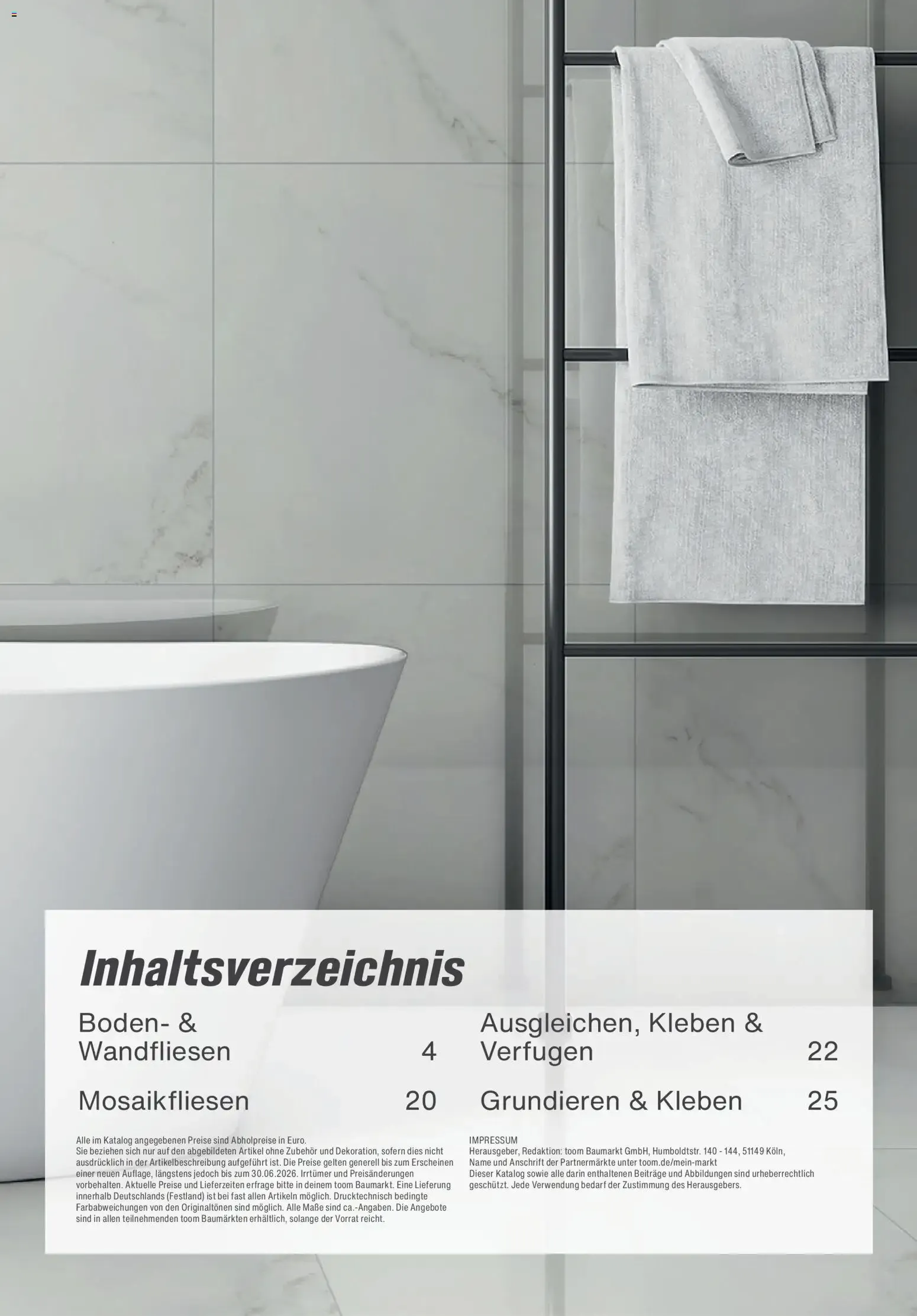 Toom Baumarkt Fliesen & Zubehör 2026 vom 01.01.2026 – Angebote online von 1. Januar bis 31. Dezember 2026 - Prospekt seite 3
