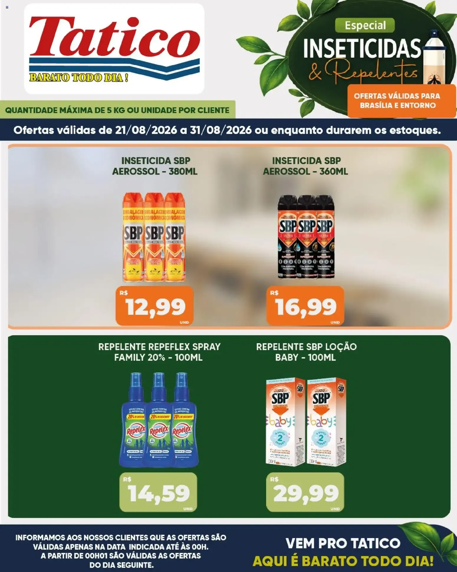 Encarte de Tatico ofertas Inseticidas de 21/08/2026 | Promoções Online 21 de agosto até 31 de agosto 2026 - Pagina 3