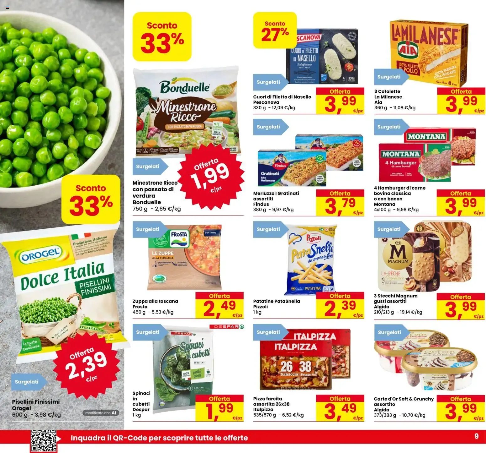Eurospar volantino dal 29/10/2026 - online Offerte da 29 ottobre a 11 novembre di 2026 - Pagina del volantino 9
