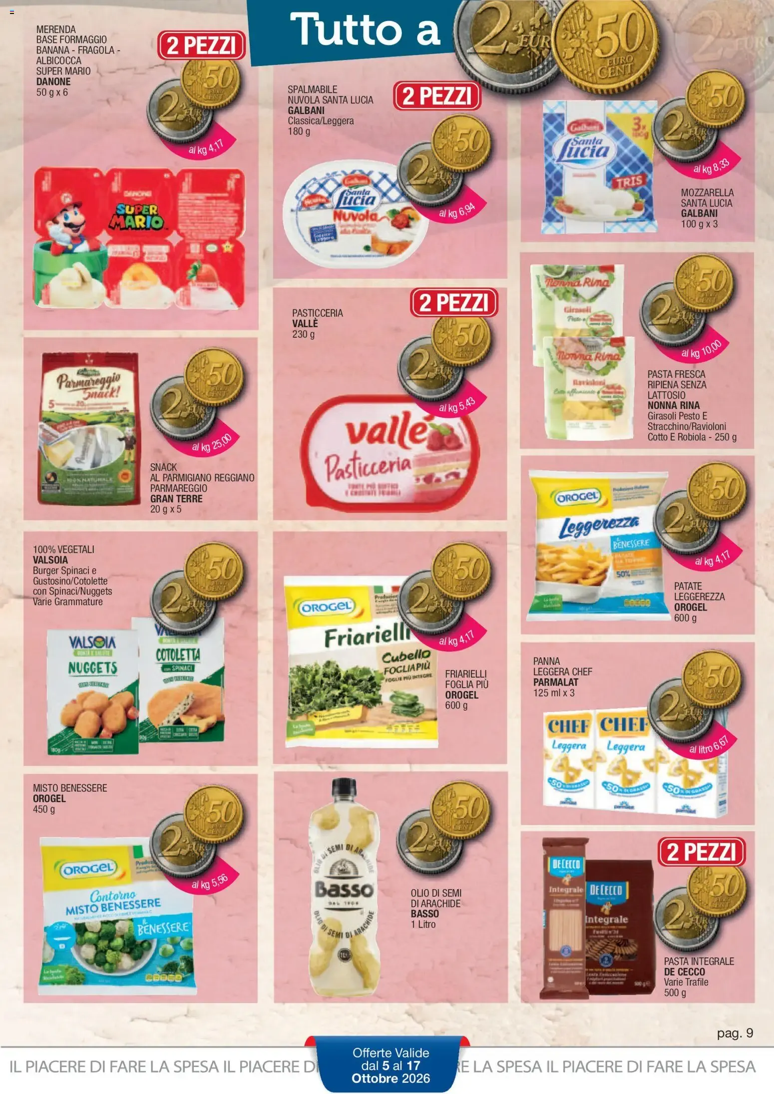 Sidis volantino dal 05/10/2026 - online Offerte da 5 ottobre a 17 ottobre di 2026 - Pagina del volantino 9