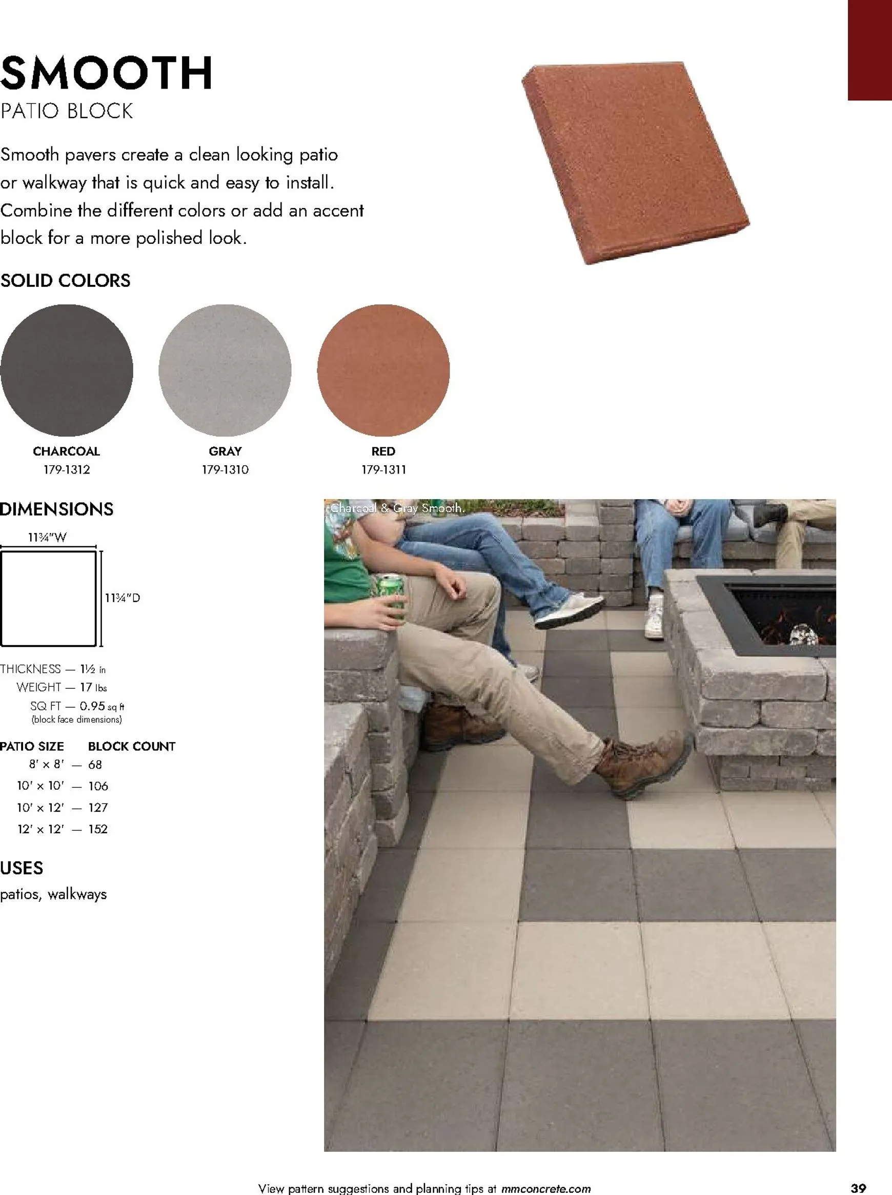 Weekly ad Current Menards - Landscape Block Catalog leaflet valid from Thursday 04/02/2026 to Thursday 12/31/2026 from April 2 to December 31 2026 - Page 40