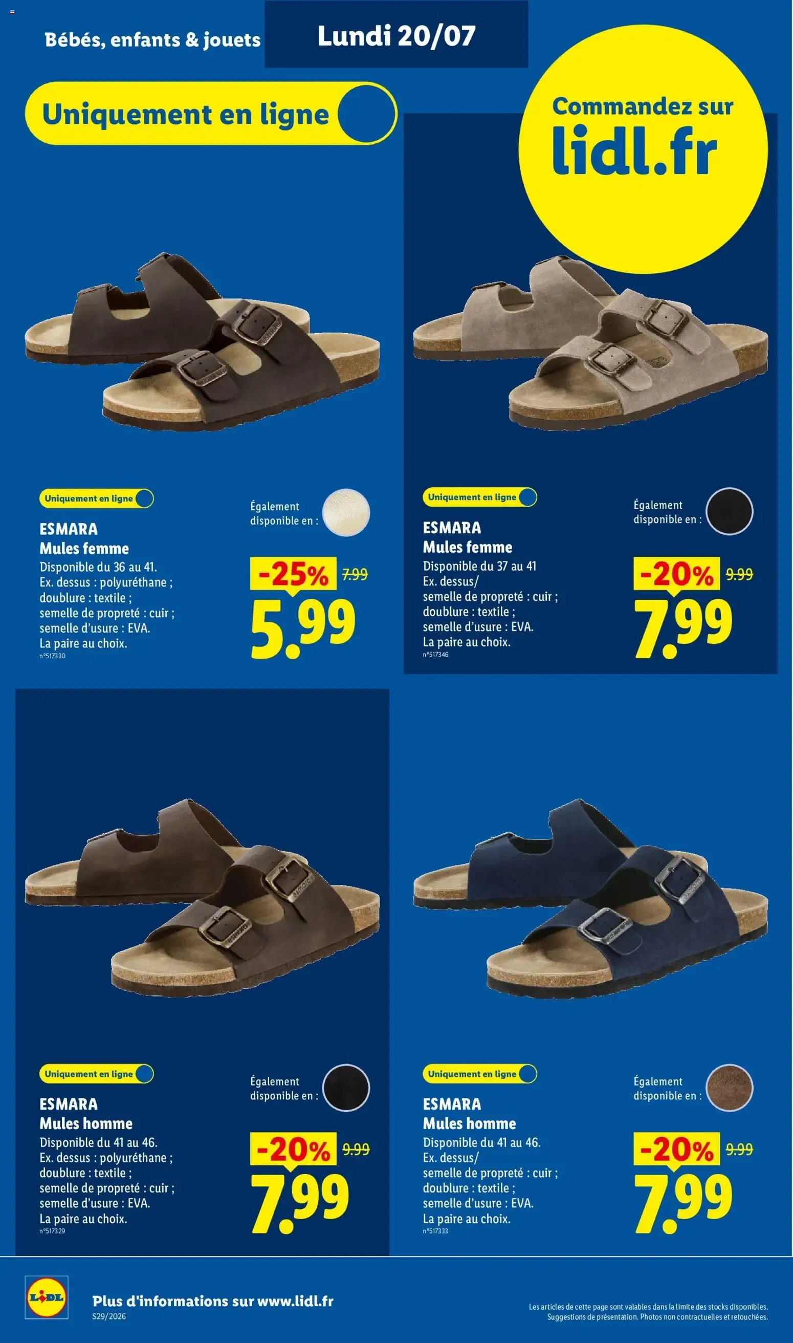 Lidl - L'Été Imbattable du 16 juillet au 22 juillet 2026 - Catalogue page 58