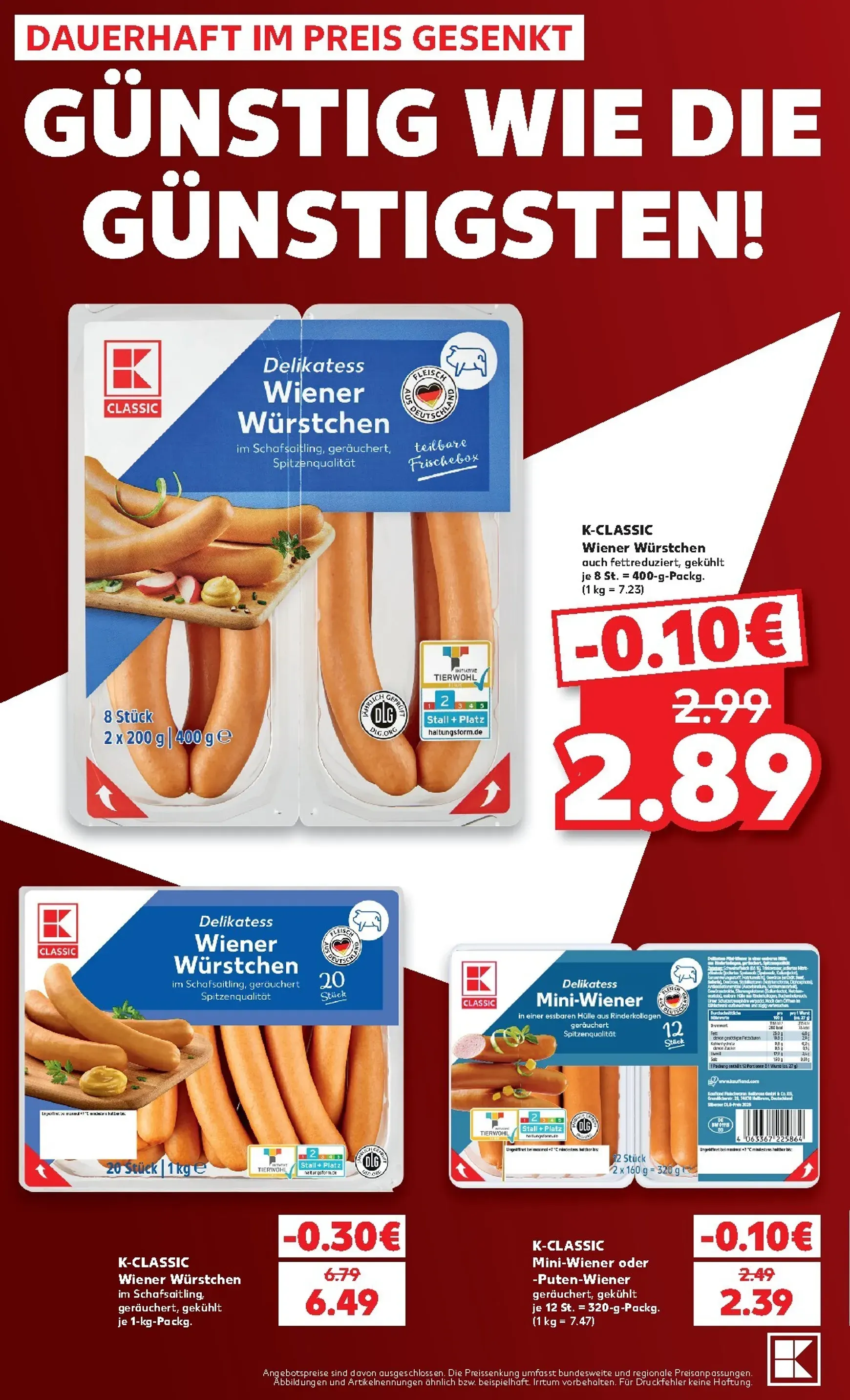 Kaufland - Discount-Billig Prospekt – von Donnerstag 01.10.2026 bis Samstag 31.10.2026 von 1. Oktober bis 31. Oktober 2026 - Prospekt seite 2