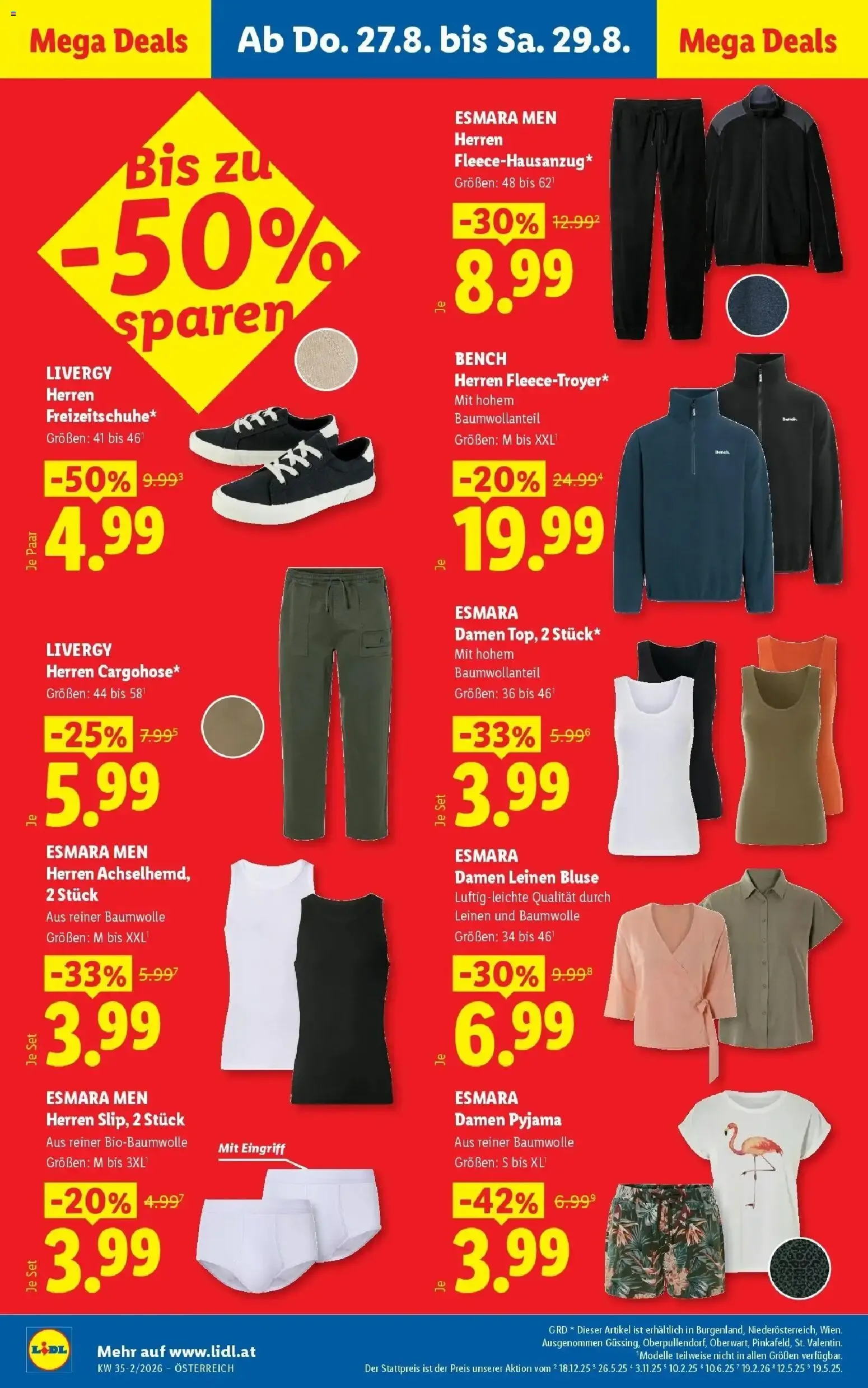 Lidl XXL Angebote von 27. August bis 29. August 2026 - Flugblätt seite 18