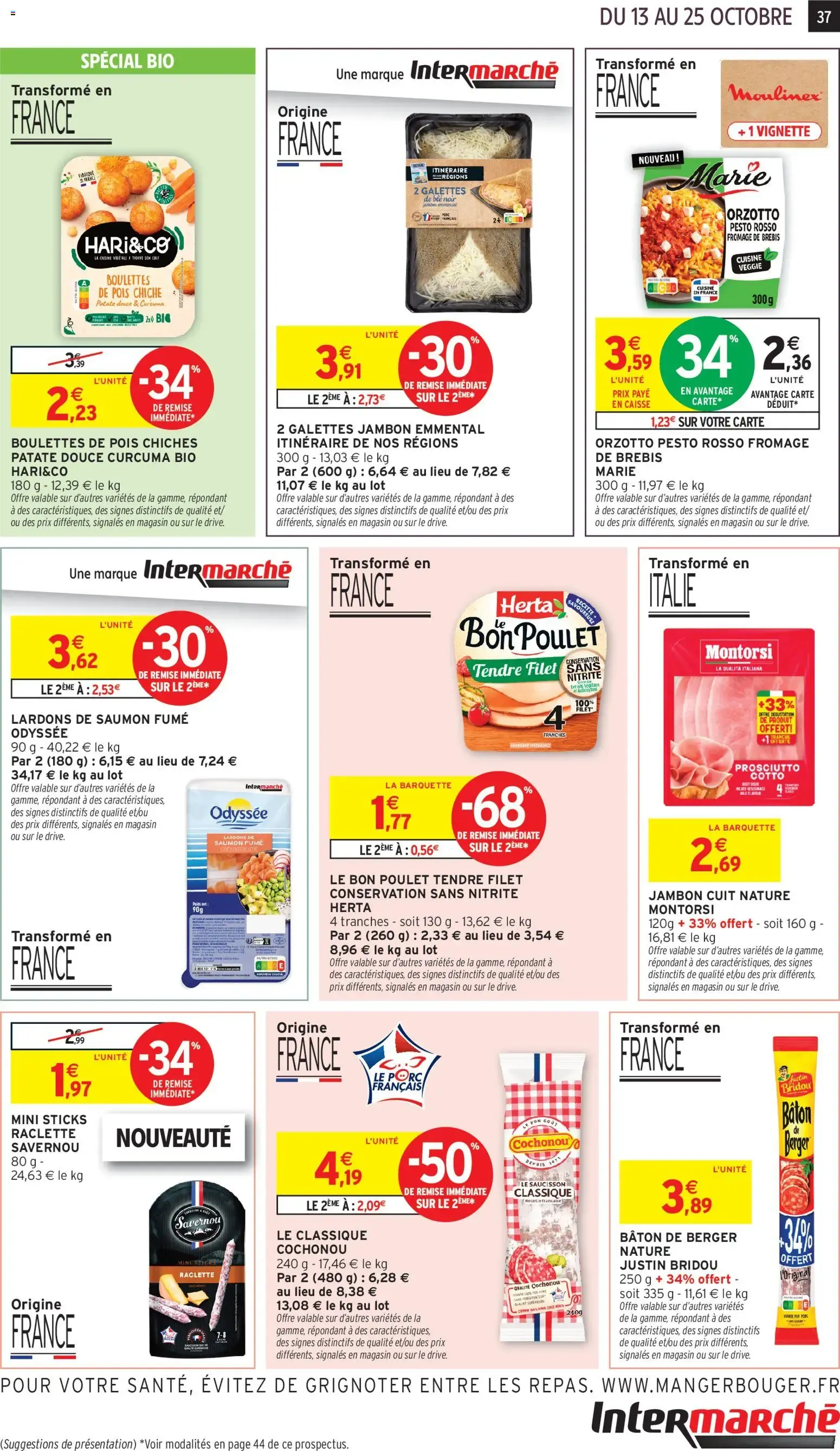 Intermarché Découvrez nos offres de la semaine à partir du 13/10/2026 - promo en ligne du 13 octobre au 25 octobre 2026 - Catalogue page 29