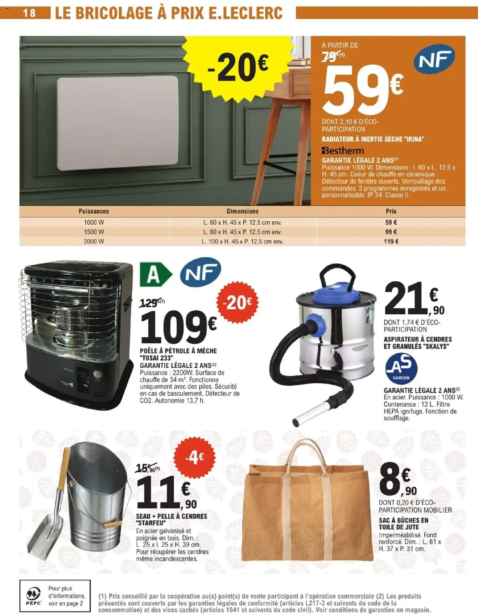 Catalogue E.Leclerc du 22/09/2026 | Nouveau promo prospectus du 22 septembre au 3 octobre 2026 - Catalogue page 18