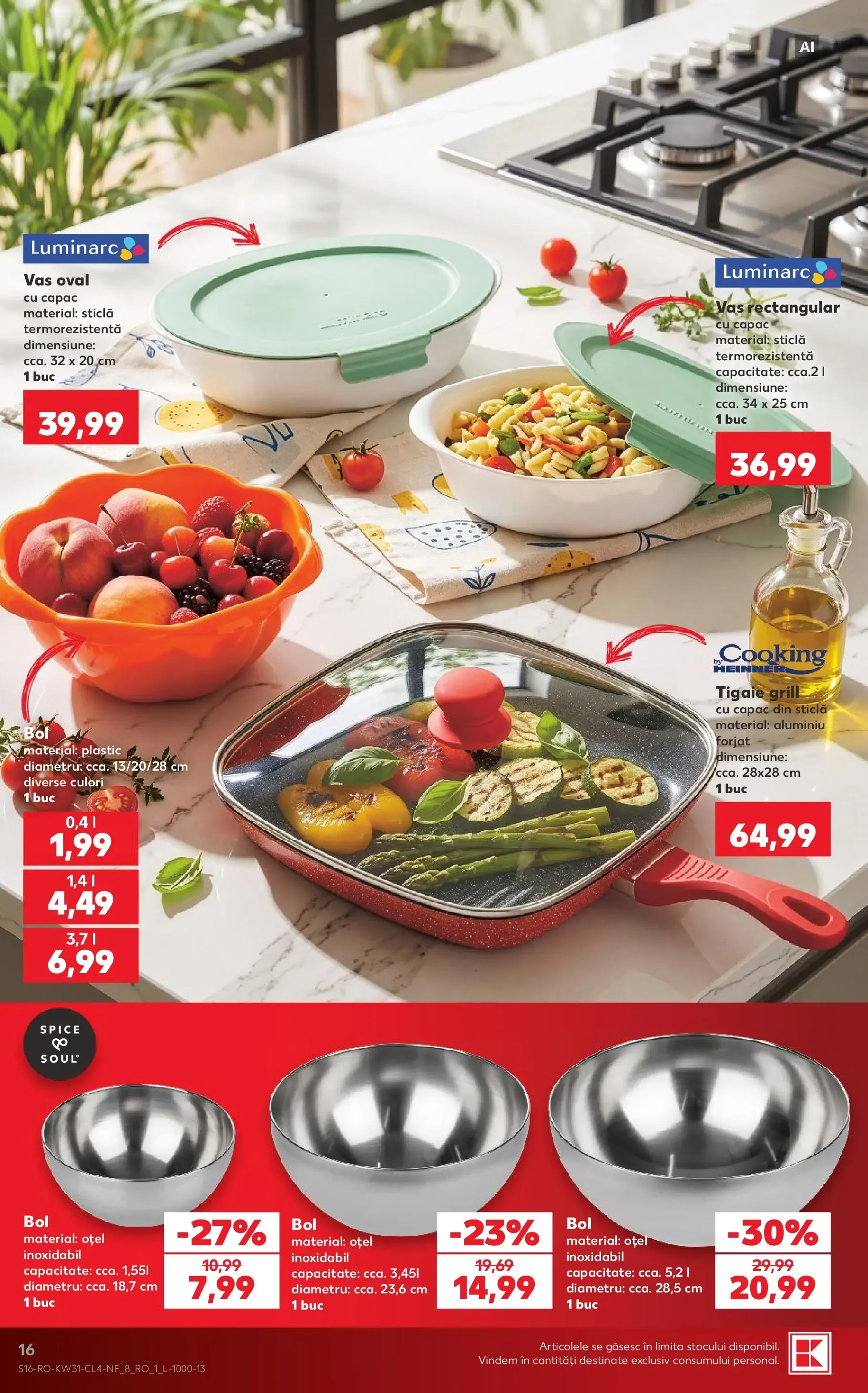 Catalog Kaufland Catalog Nonfood 29.07.2026 - Revista si Oferta de la 29 iulie până la 4 august 2026 - Revista Pagina 16