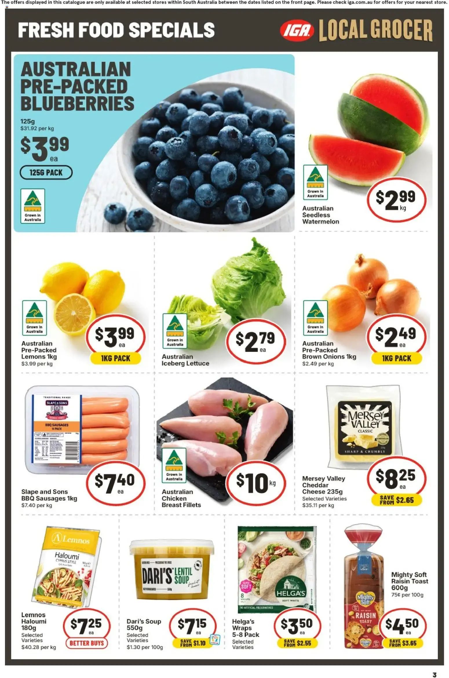 IGA catalogue valid from 23/09/2026 > Online Australia - Catalogue valid from 23 September to 29 September 2026 - page 3