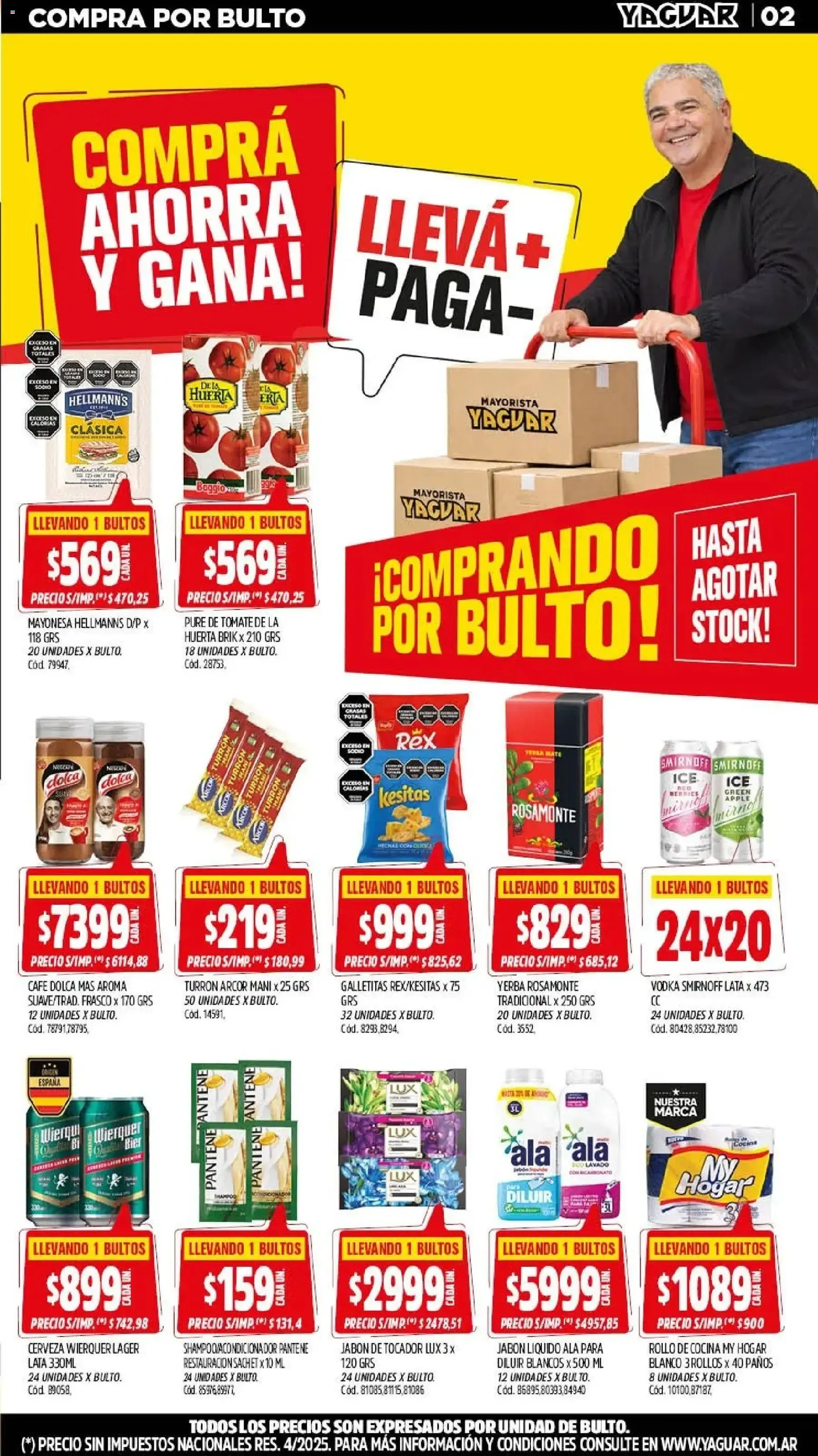 Ofertas de Yaguar - Oferta Semanal Mar del Plata del 24/08/2026 - 29/08/2026 24 de agosto al 29 de agosto 2026 - Página 2 del catálogo