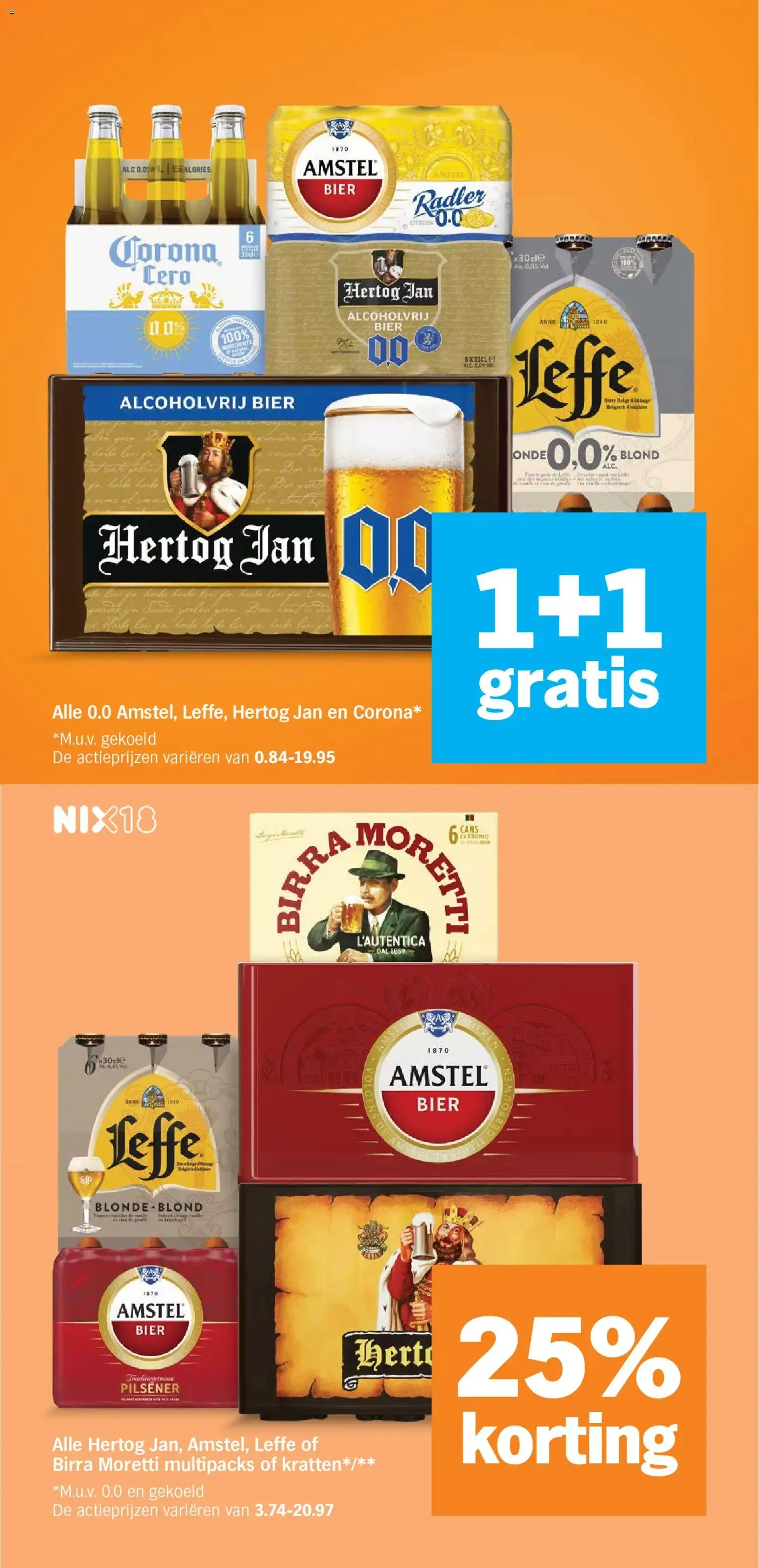 AH Bonus: Uvas rojas 1+1 gratis van 12 oktober tot 18 oktober 2026 - Folder pagina 25
