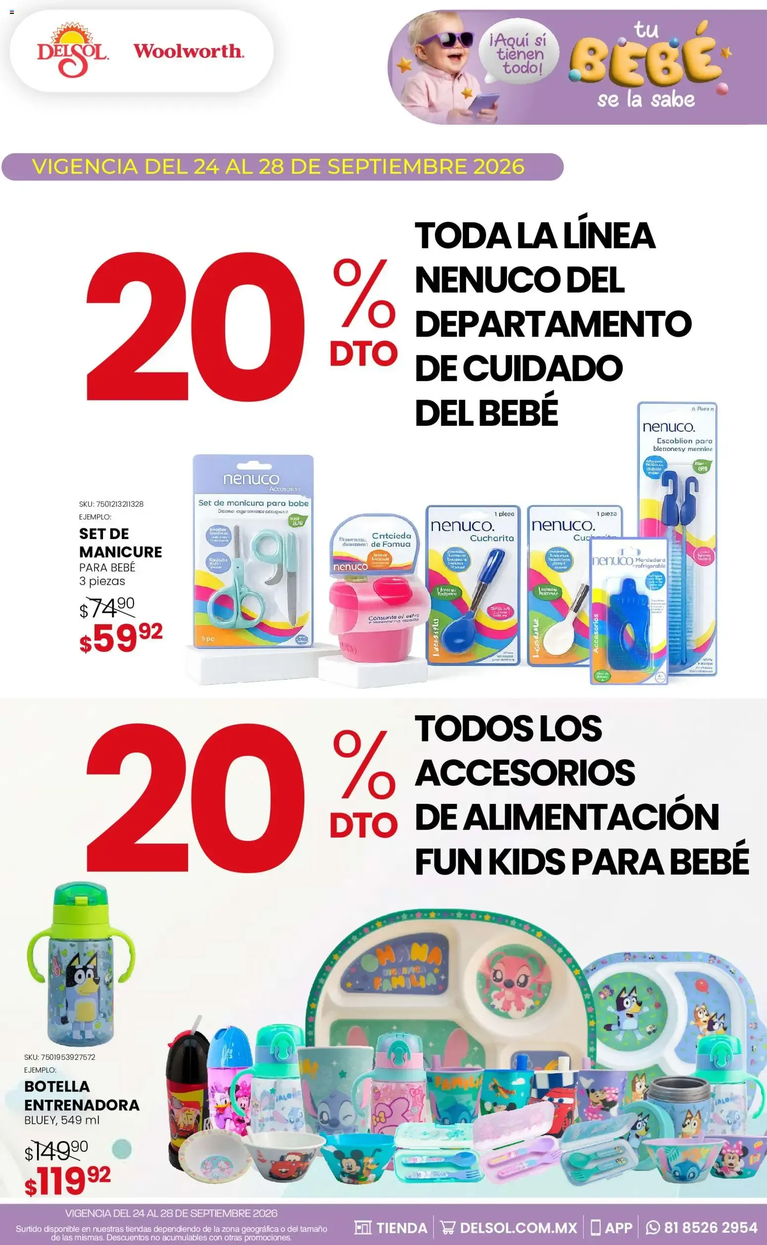 Catálogo de Tu Bebé se la Sabe 24 de septiembre al 28 de septiembre 2026 - Pagina 16