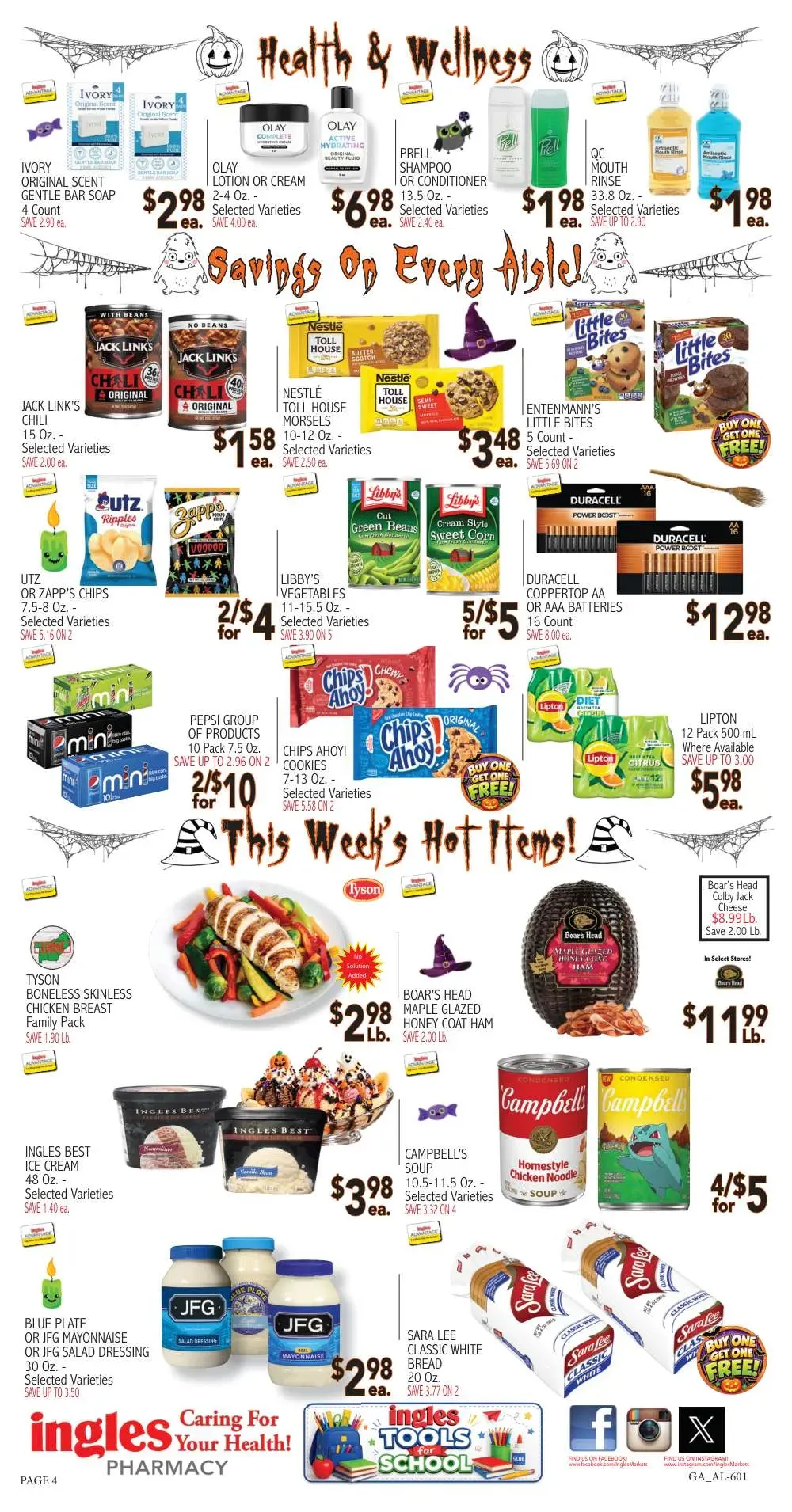 Weekly ad Ingles: Low Prices, Love the Savings! Happy Halloween! from October 28 to November 3 2026 - Page 4